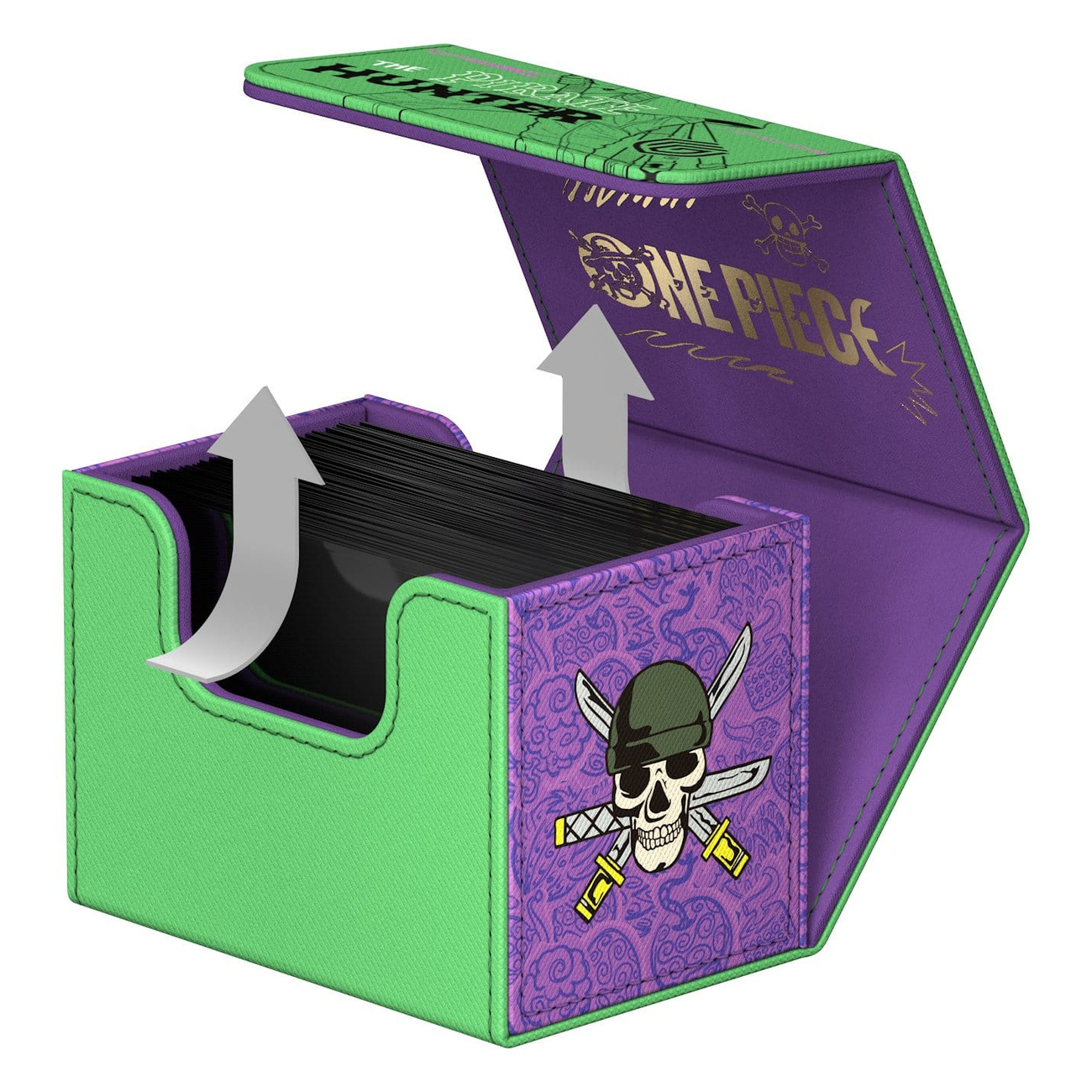 One Piece - Zoro Ultimate Guard Sidewinder 80+ Xenoskin Samlarkortslåda