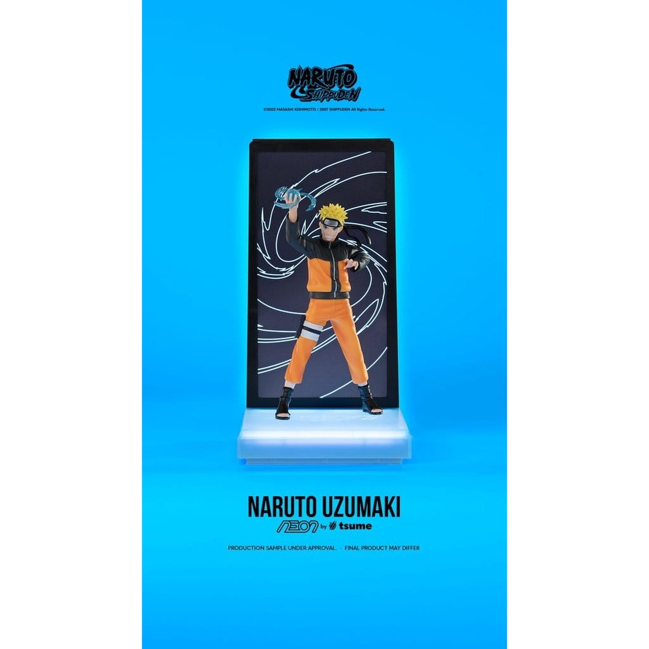 Naruto - Figurka Neon Naruto Uzumaki 1:9