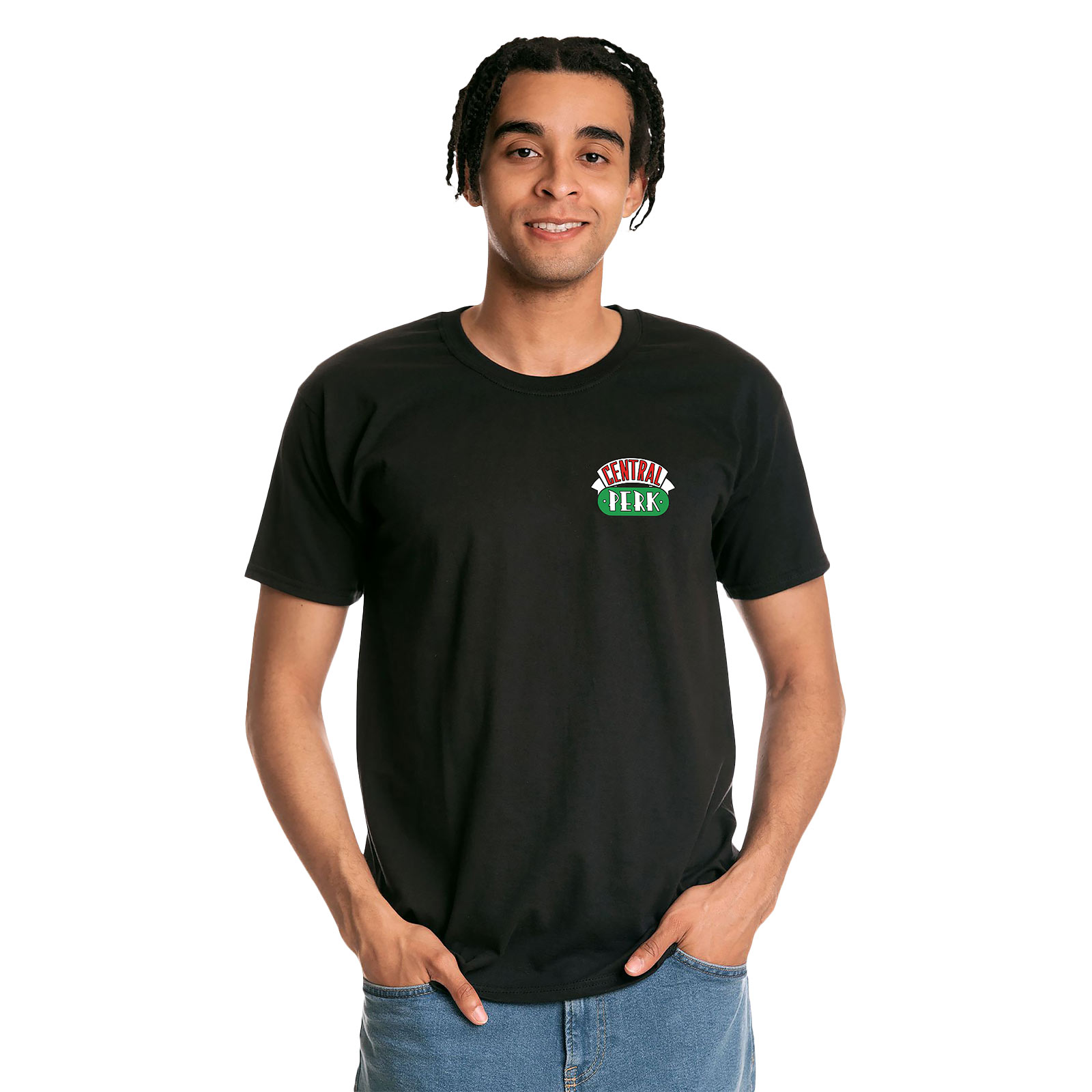 Friends - Central Perk Logo T-Shirt schwarz