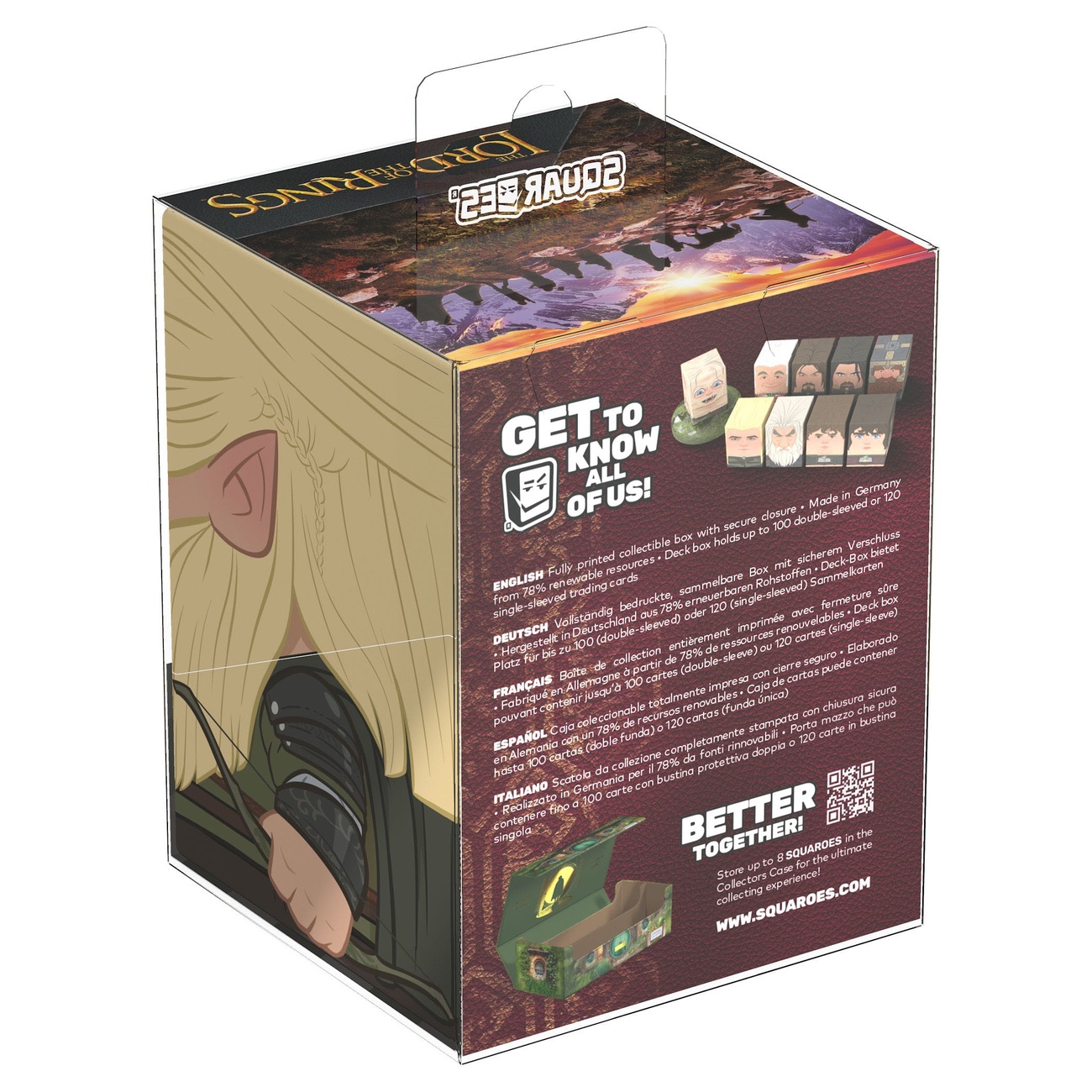 Legolas verzamelkaartenbox Ultimate Guard - In de Ban van de Ring