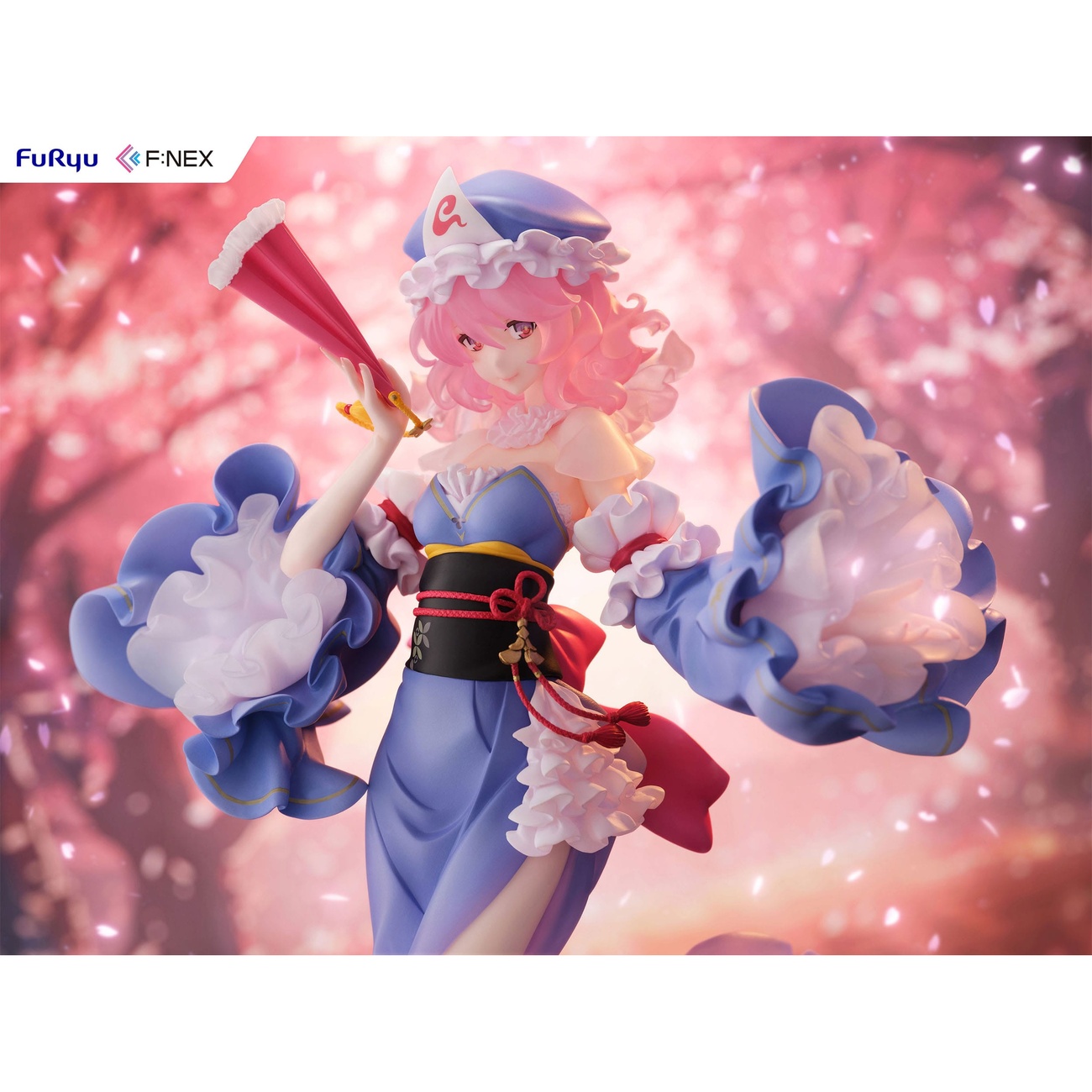 Touhou Project Statue 1/6 Yuyuko Saigyouji illustratie door Ideolo 30 cm