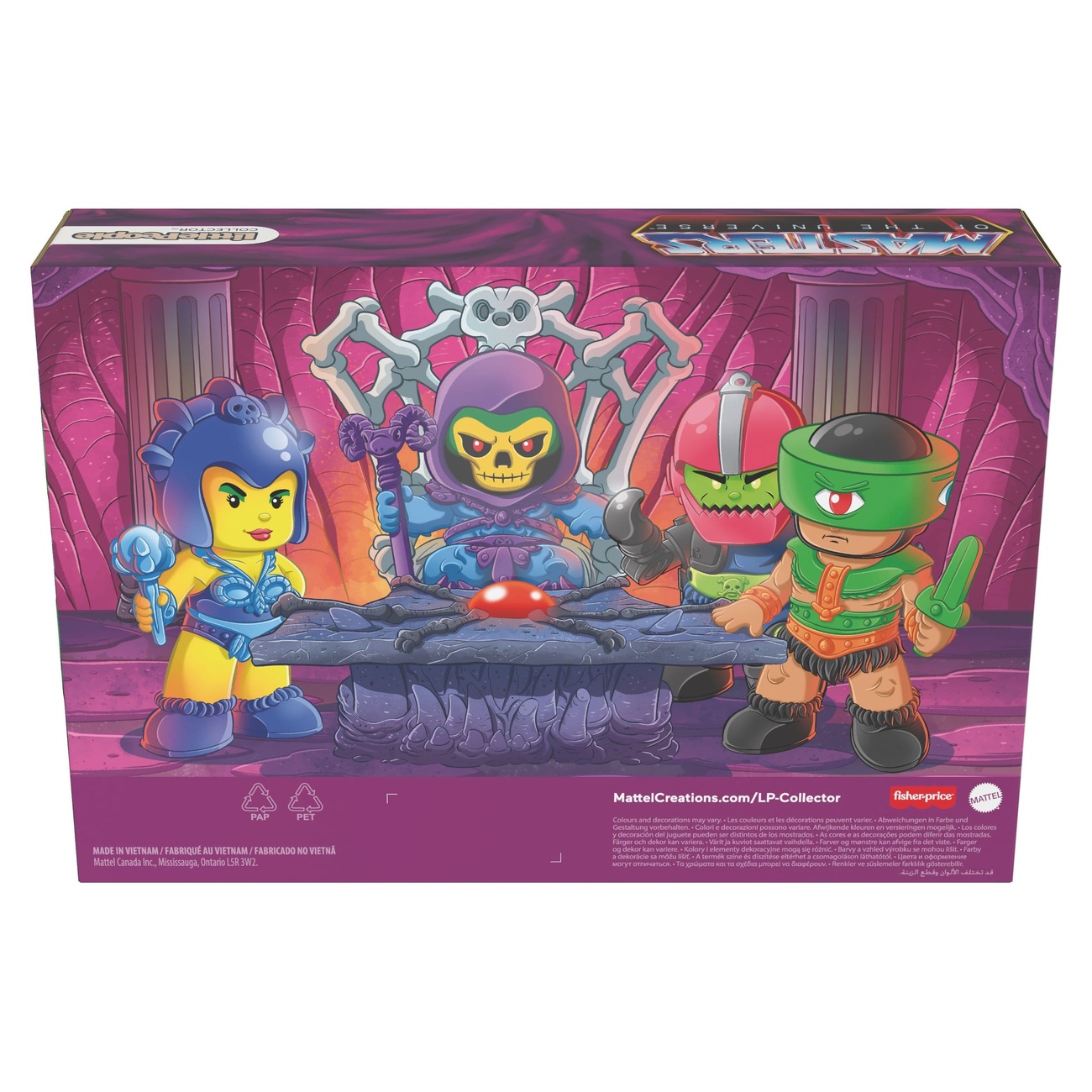 Masters of the Universe Little People Collector Mini Figures 4-Pack Evil Warriors 7 cm