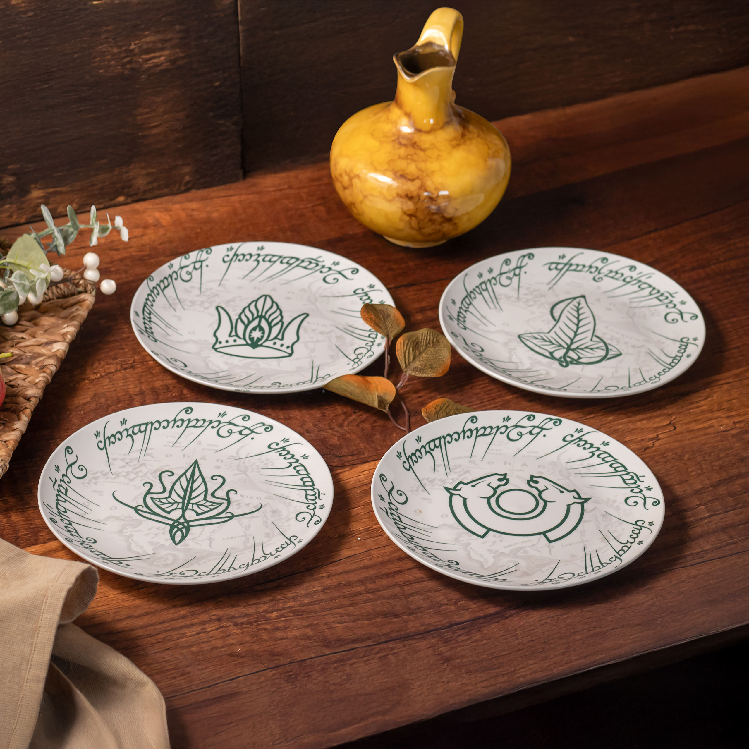 The Lord of the Rings - Symbols Plate Set