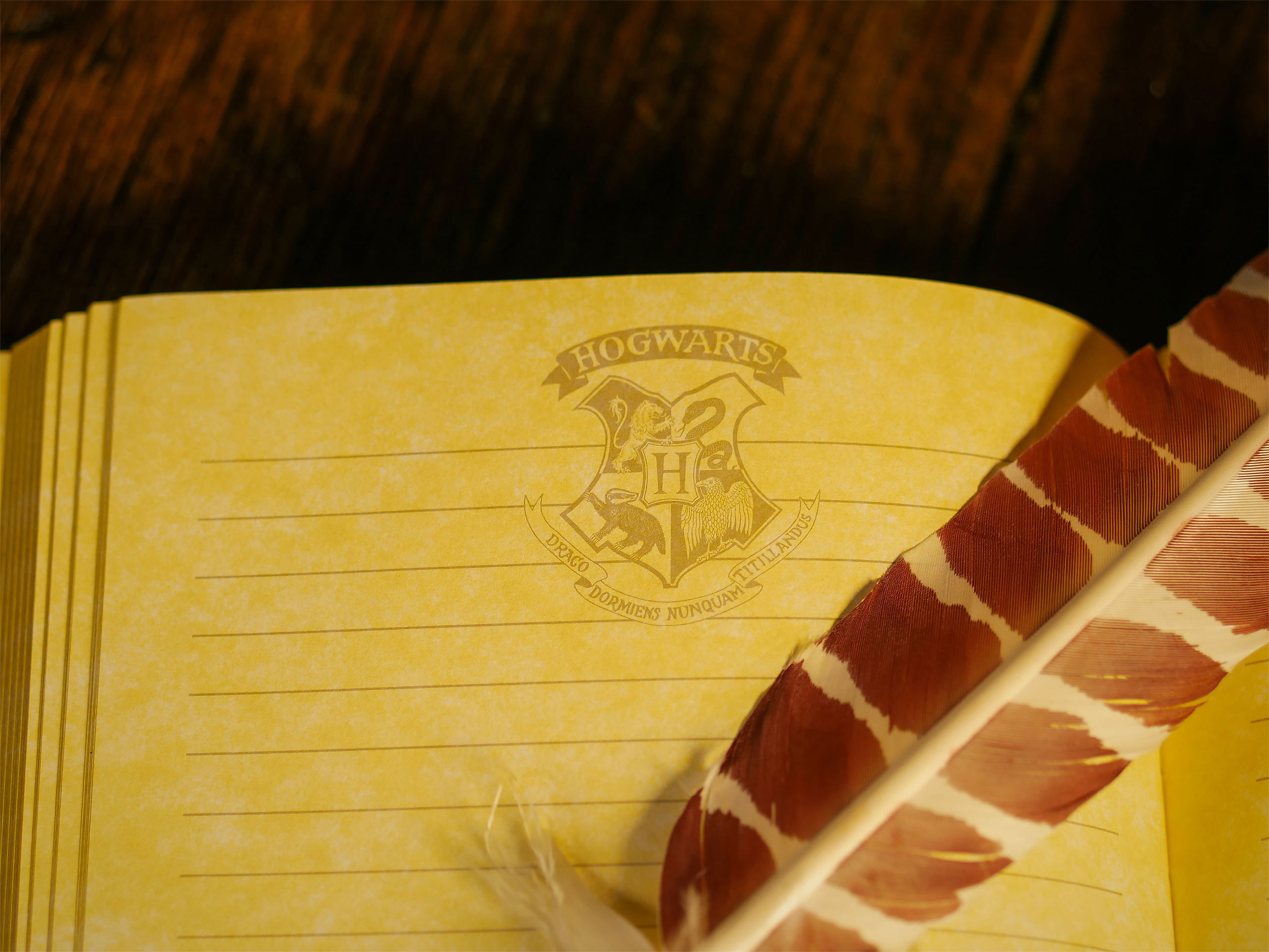 Harry Potter - Hogwarts Crest Deluxe Notebook