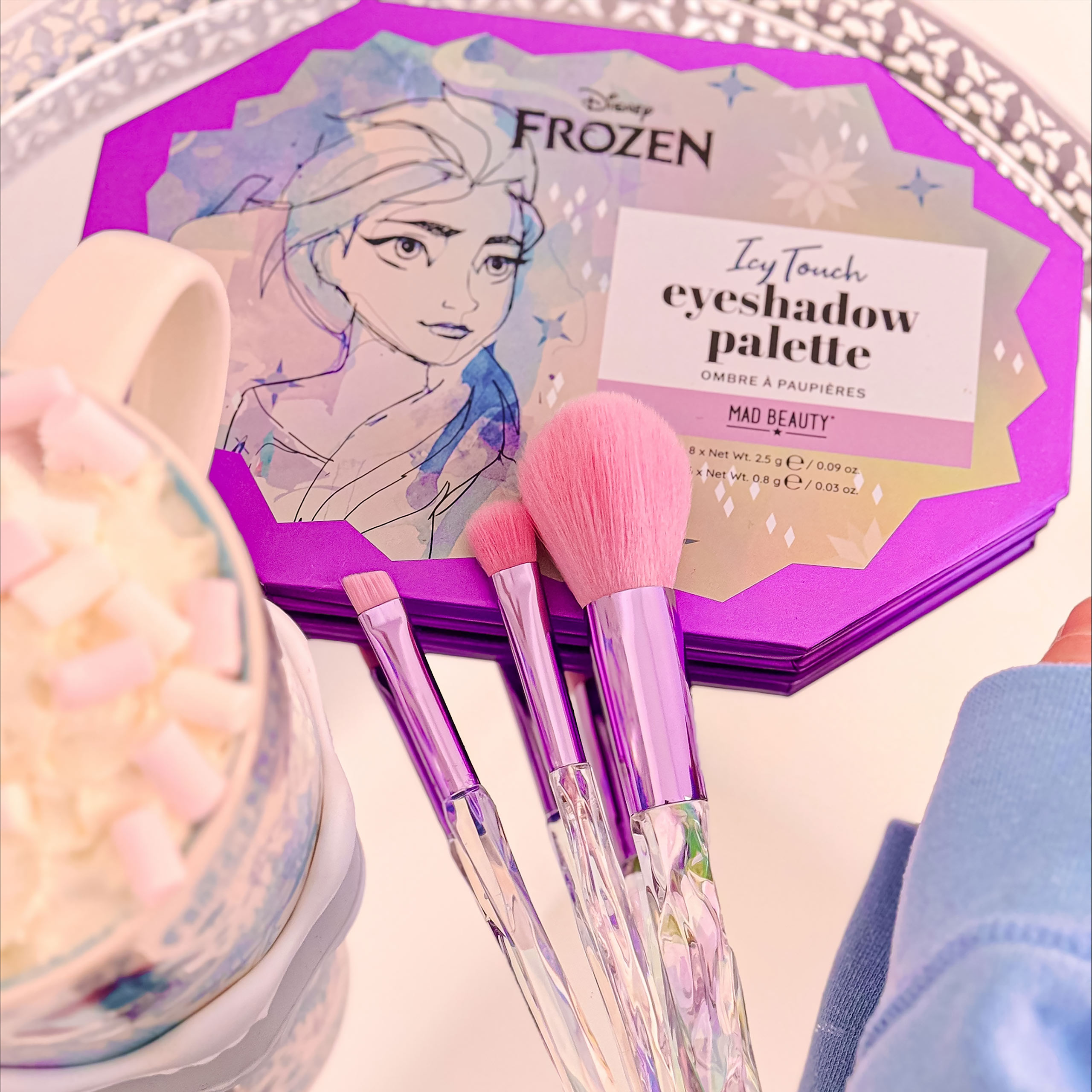Disney Frozen Make-up Borstelset van 3