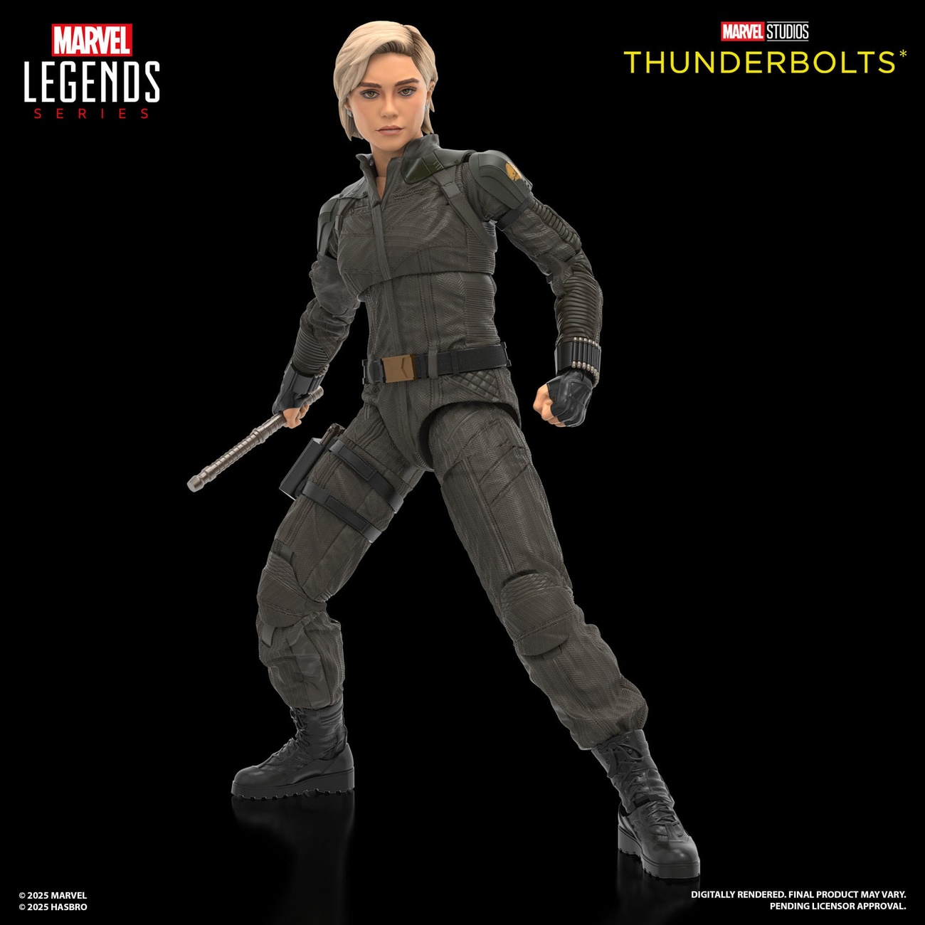 Thunderbolts Marvel Legends actionfigurer 2-pack Yelena Belova & Red Guardian 15 cm