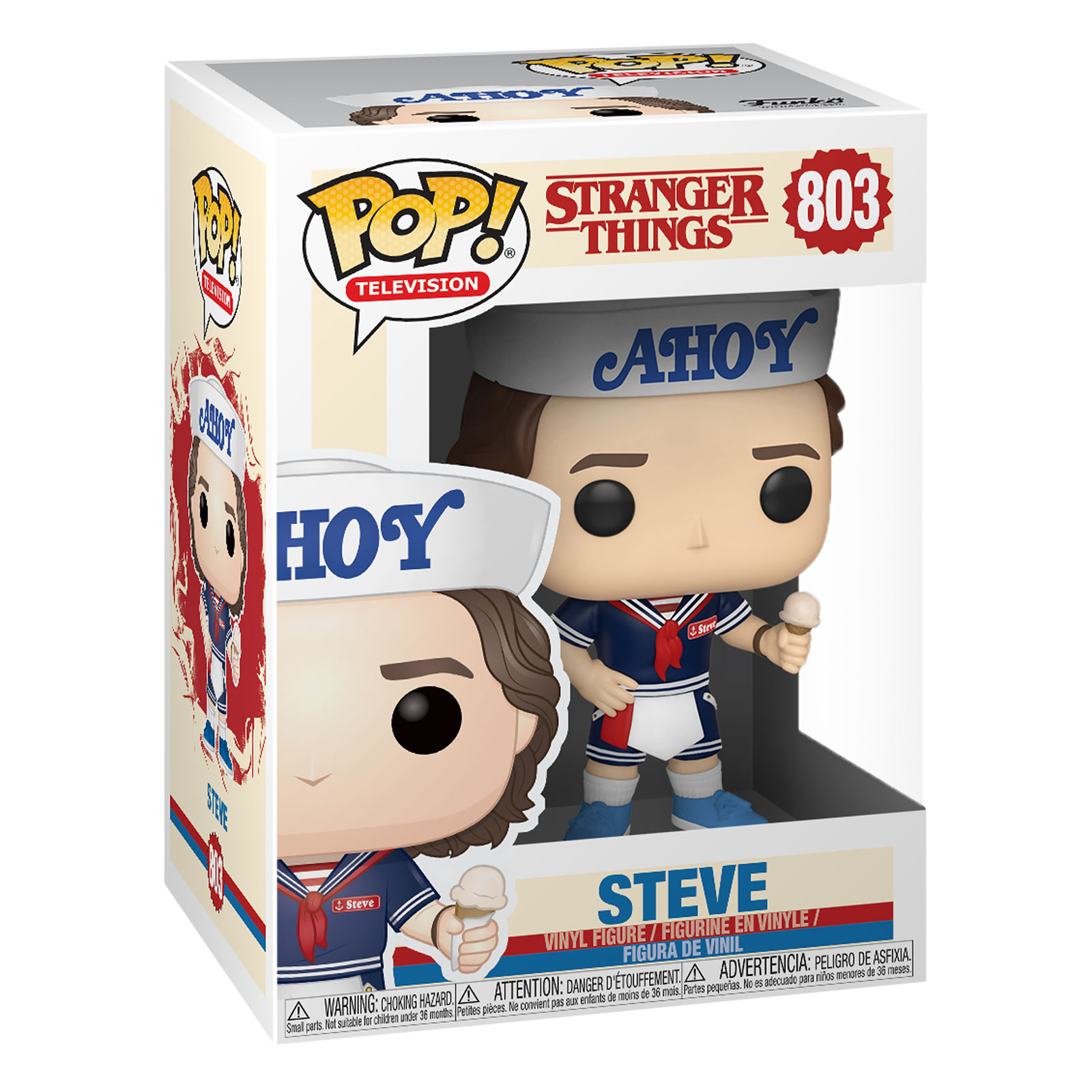 Stranger Things - Steve avec de la glace Figurine Funko Pop