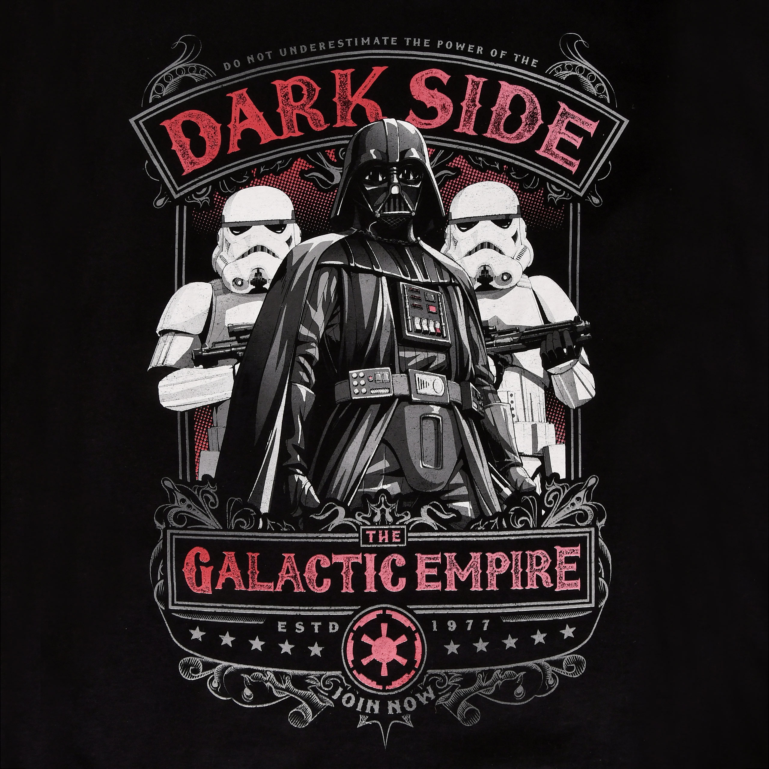 Star Wars - T-shirt dell'Impero Galattico nera