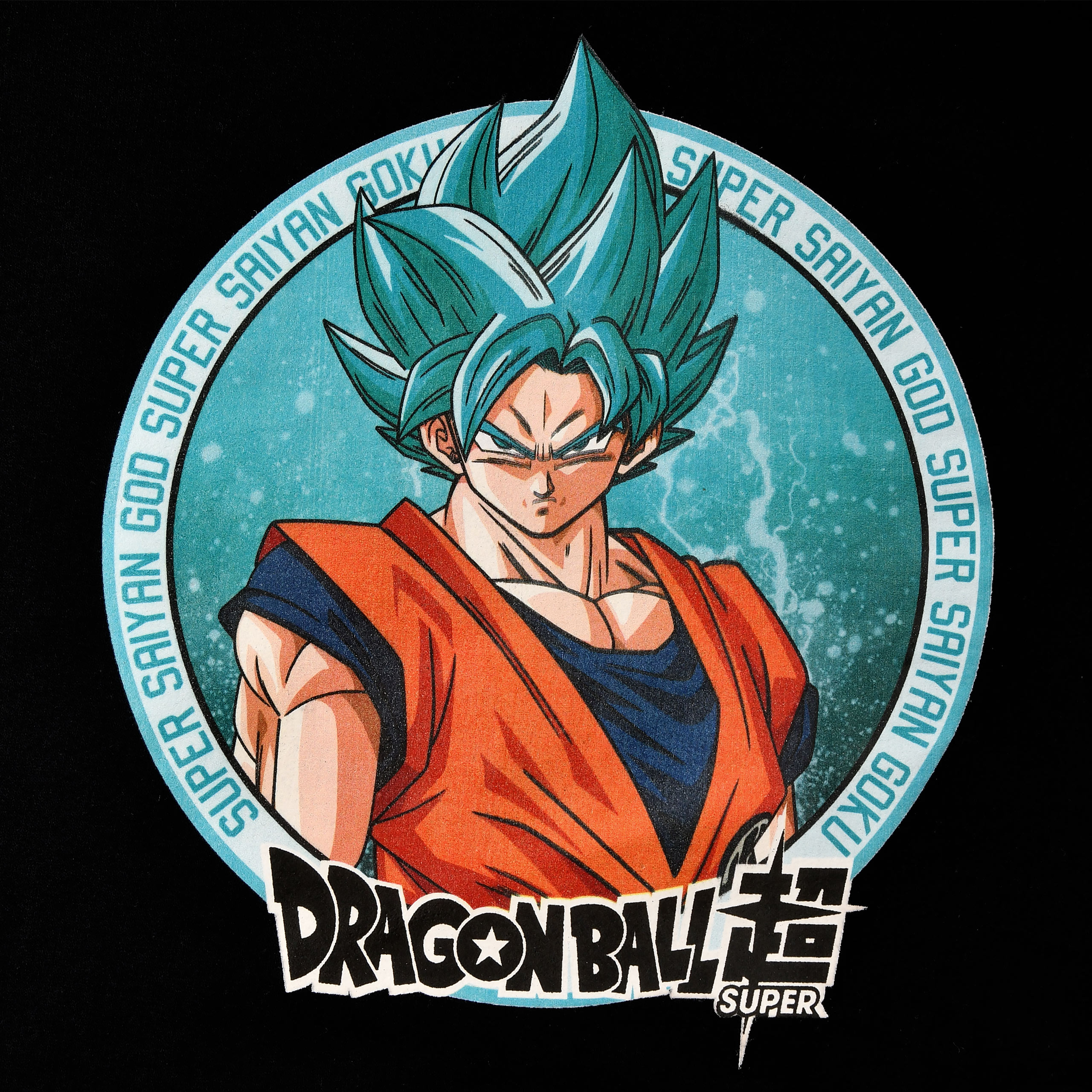 Dragon Ball Super - Felpa con cappuccio Goku Super Saiyan Blue nera