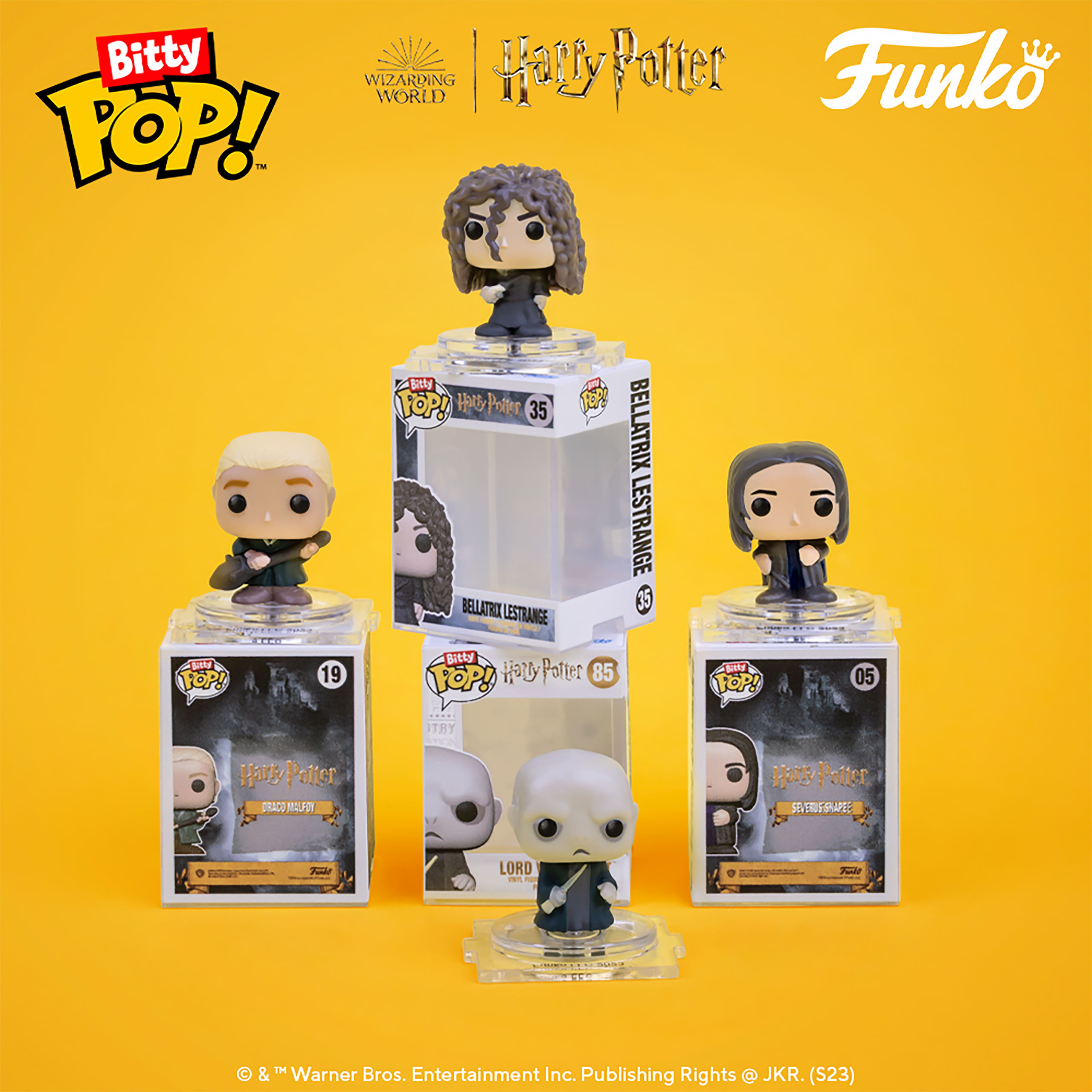 Harry Potter - Funko Bitty Pop ensemble de 4 figurines série 4