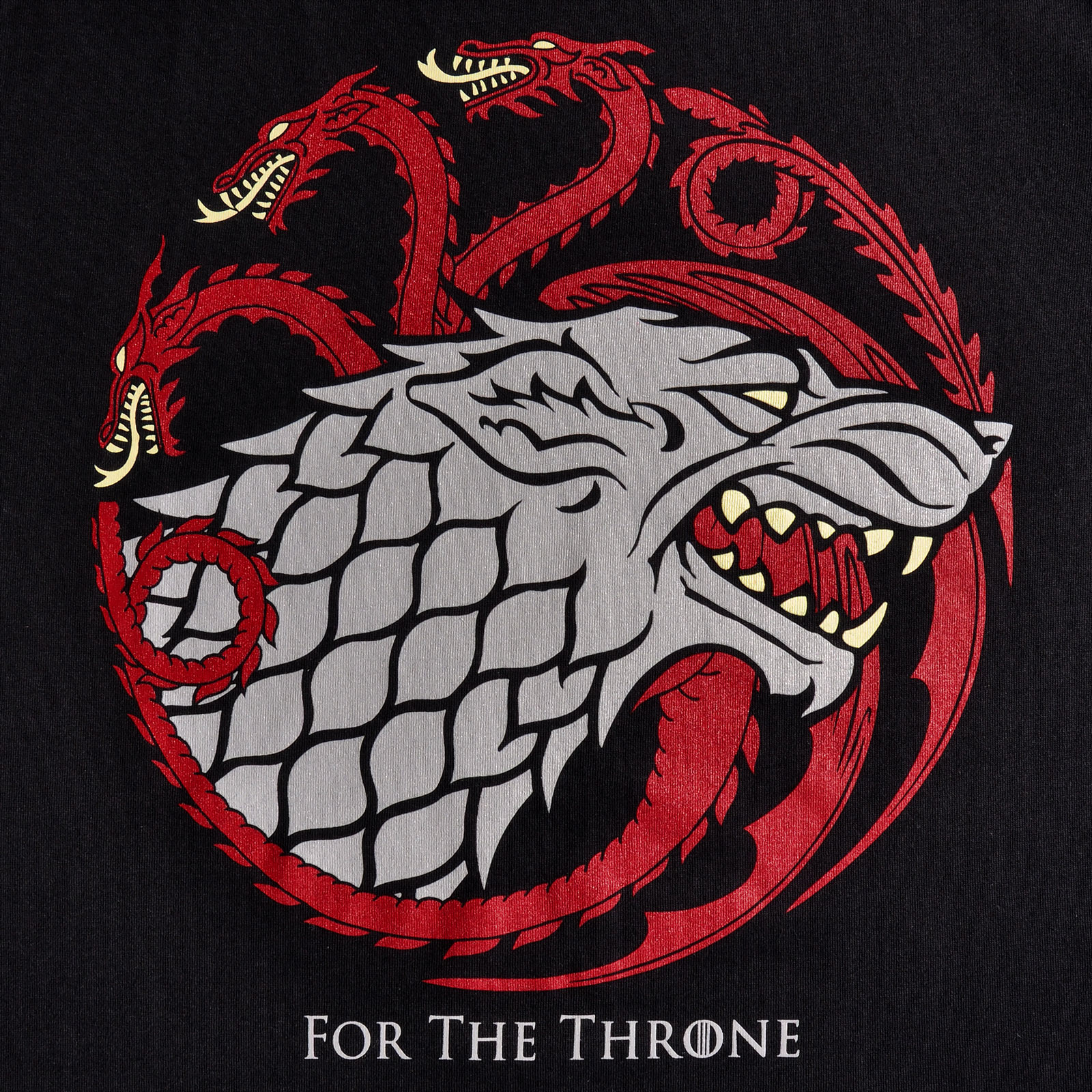 Stark & Targaryen For The Throne T-Shirt - Game of Thrones