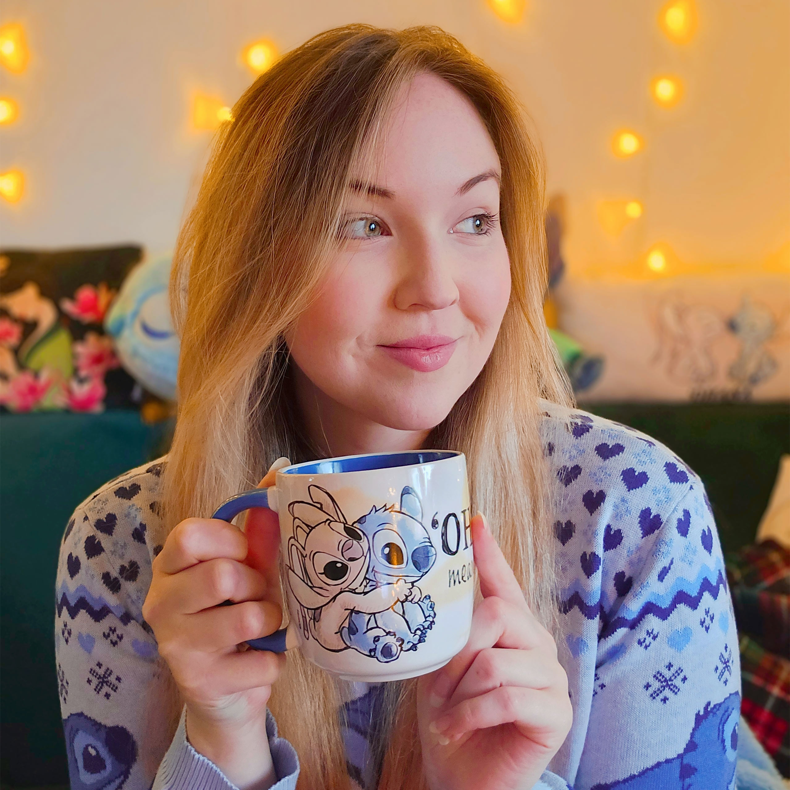 Lilo & Stitch - Kubek Angel i Stitch Ohana