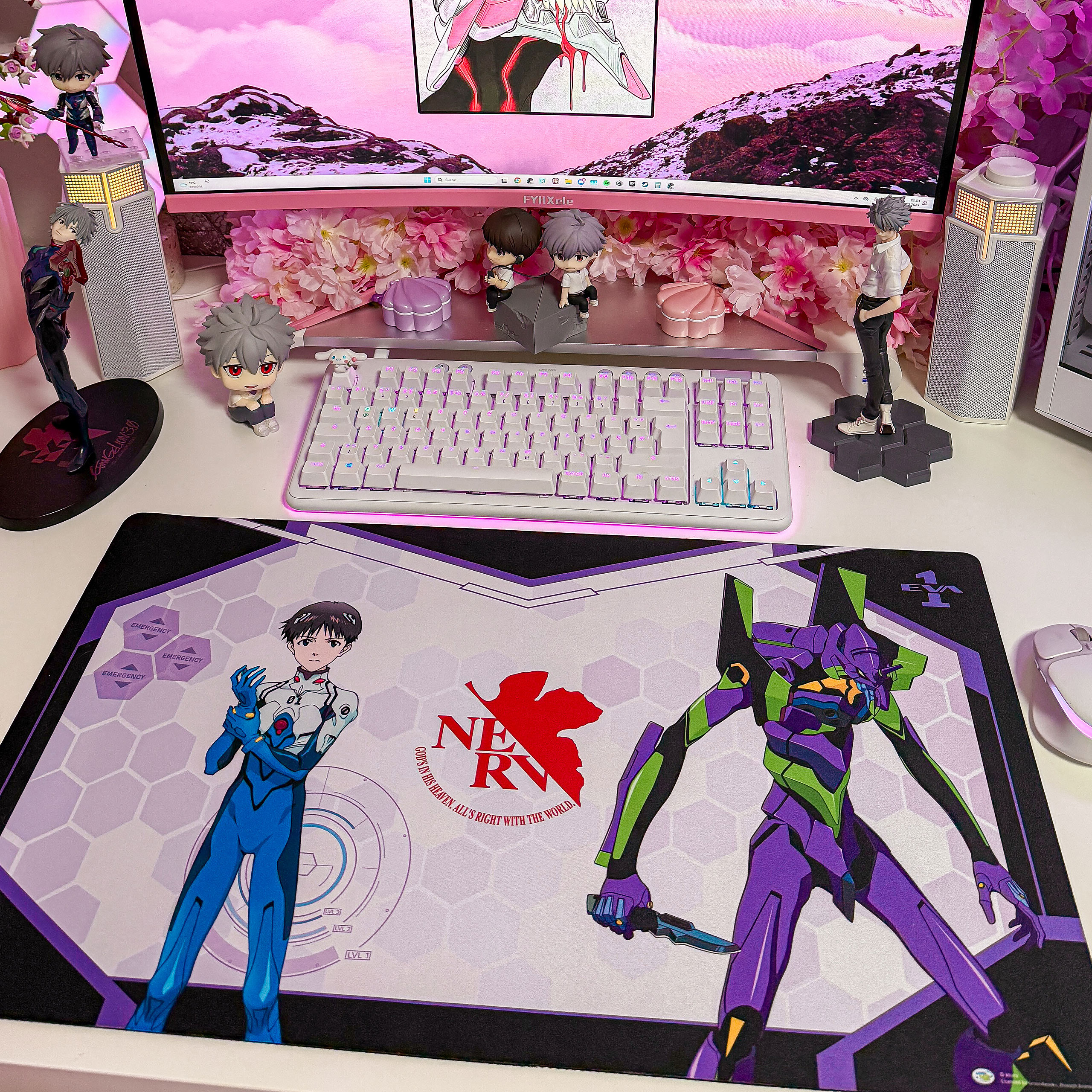 Evangelion - Shinji und Unit-01 Mousepad