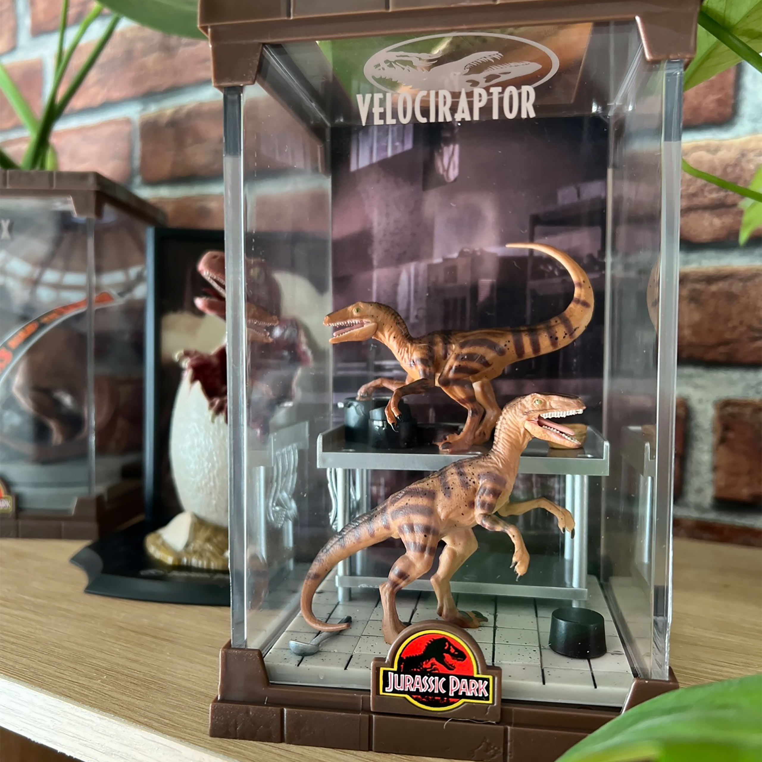 Jurassic Park - Velociraptor Figurenset