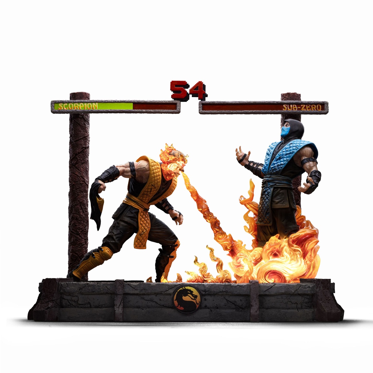 Mortal Kombat Deluxe Art Scale-staty 1/10 Scorpion Fatality 27 cm