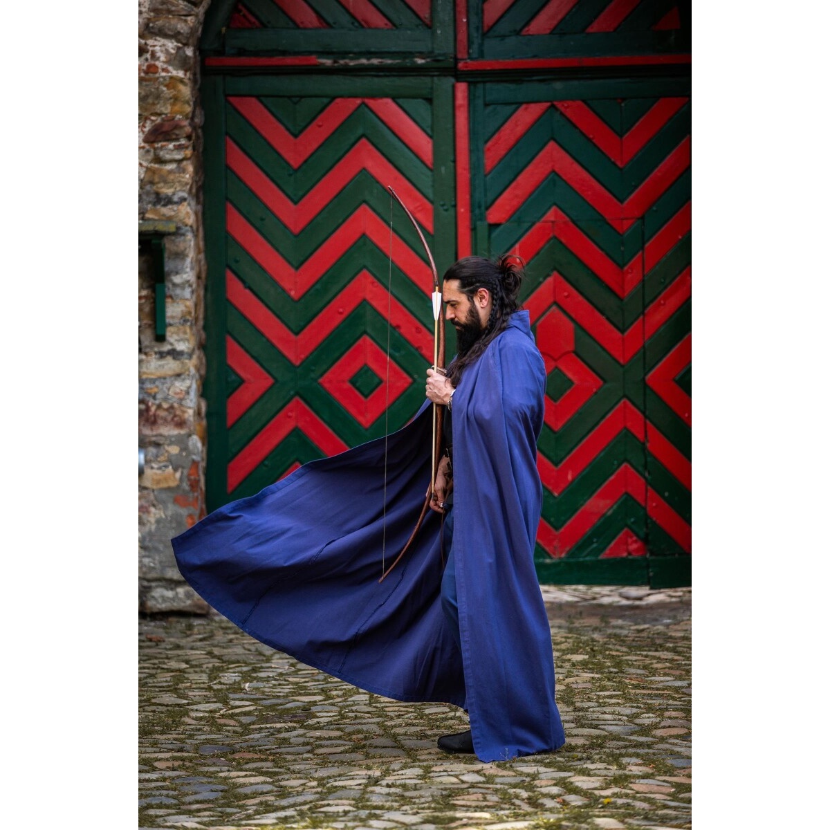 Capa medieval de algodón Gunnar