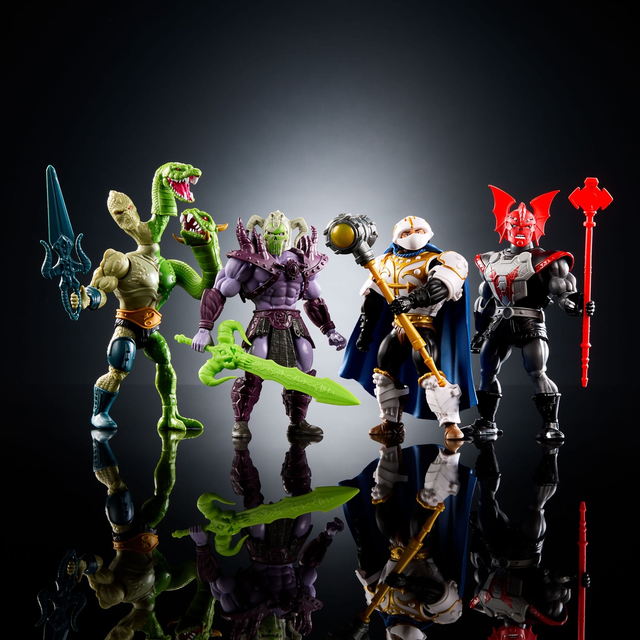 Masters of the Universe Origins Actiefiguren 4-pack heo exclusive 14 cm