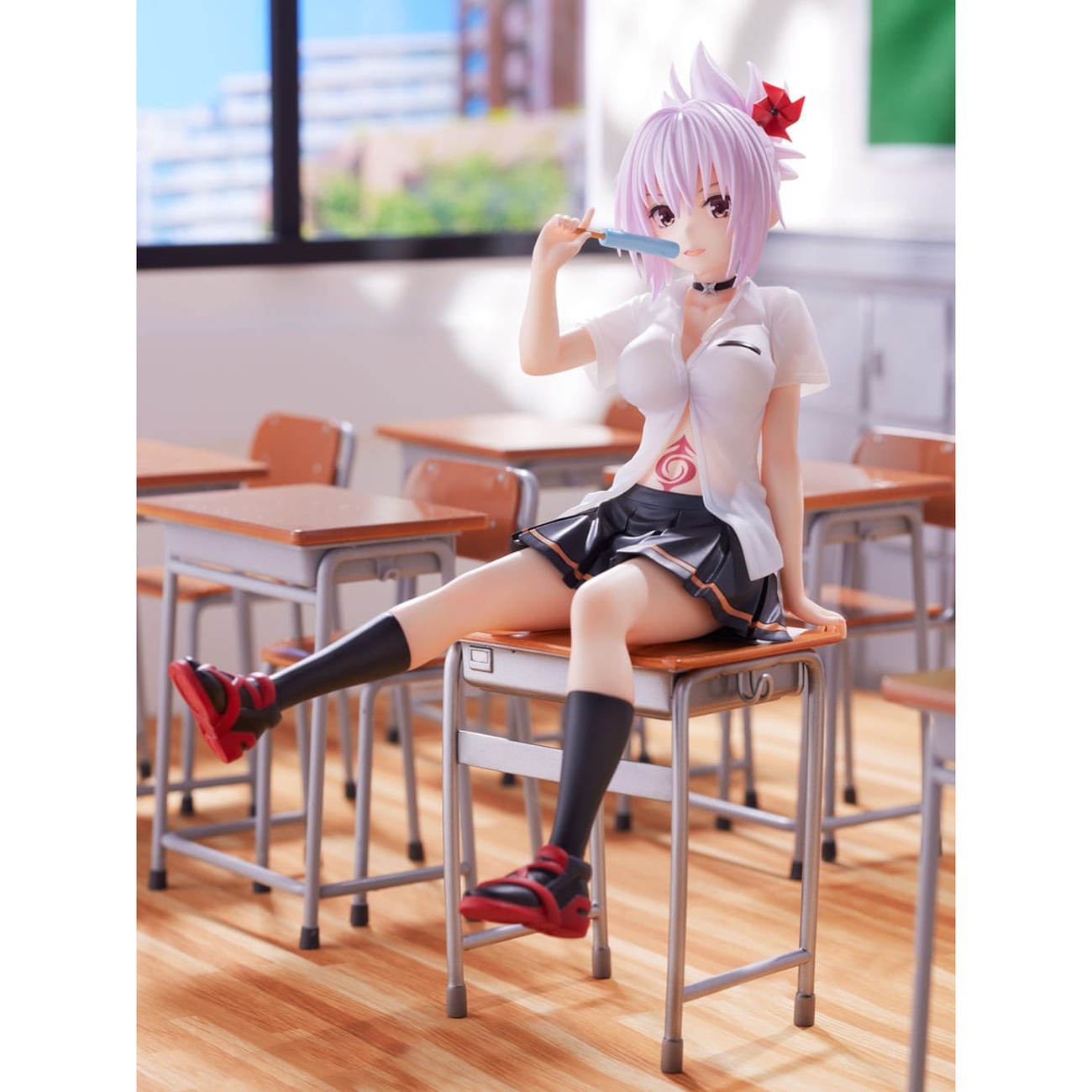 Ayakashi Triangle Statua 1/7 Matsuri Kazamaki 23 cm