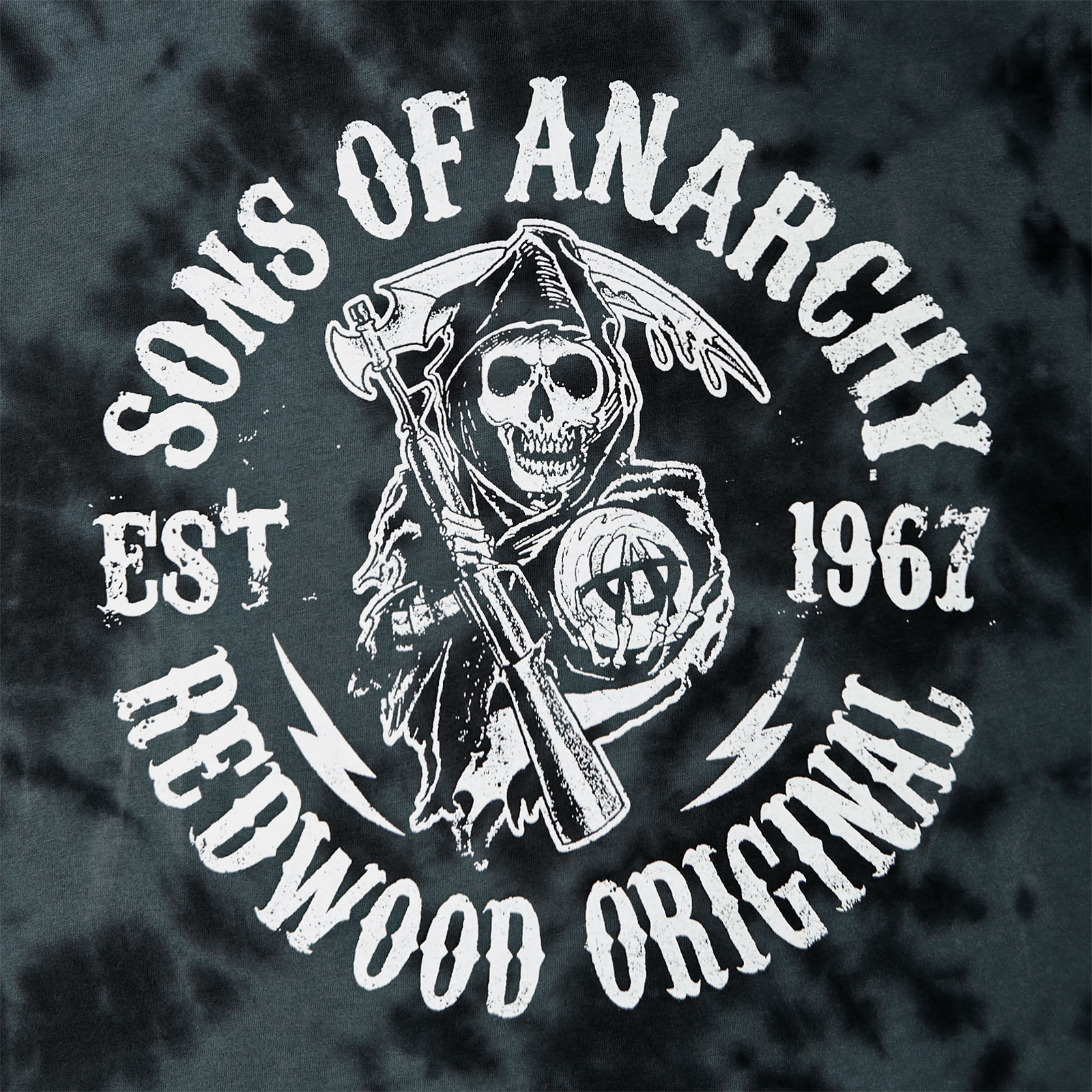 Sons of Anarchy - Reaper Logo T-Shirt grau