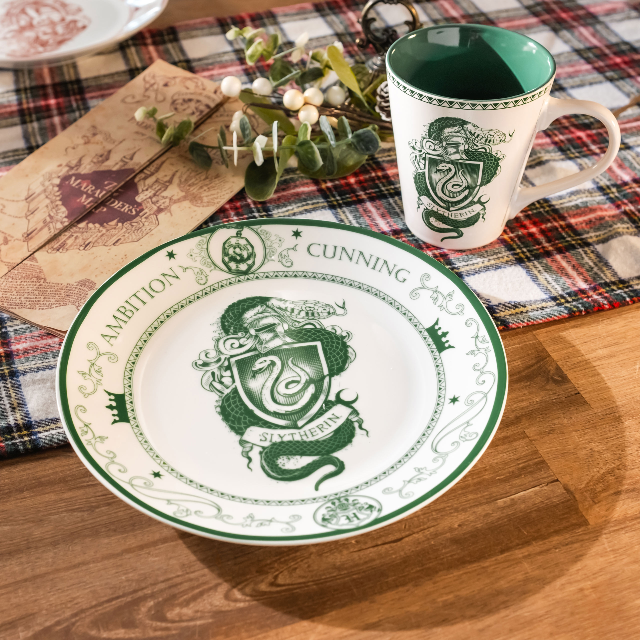 Harry Potter - Hogwarts Borden & Kopjes Set