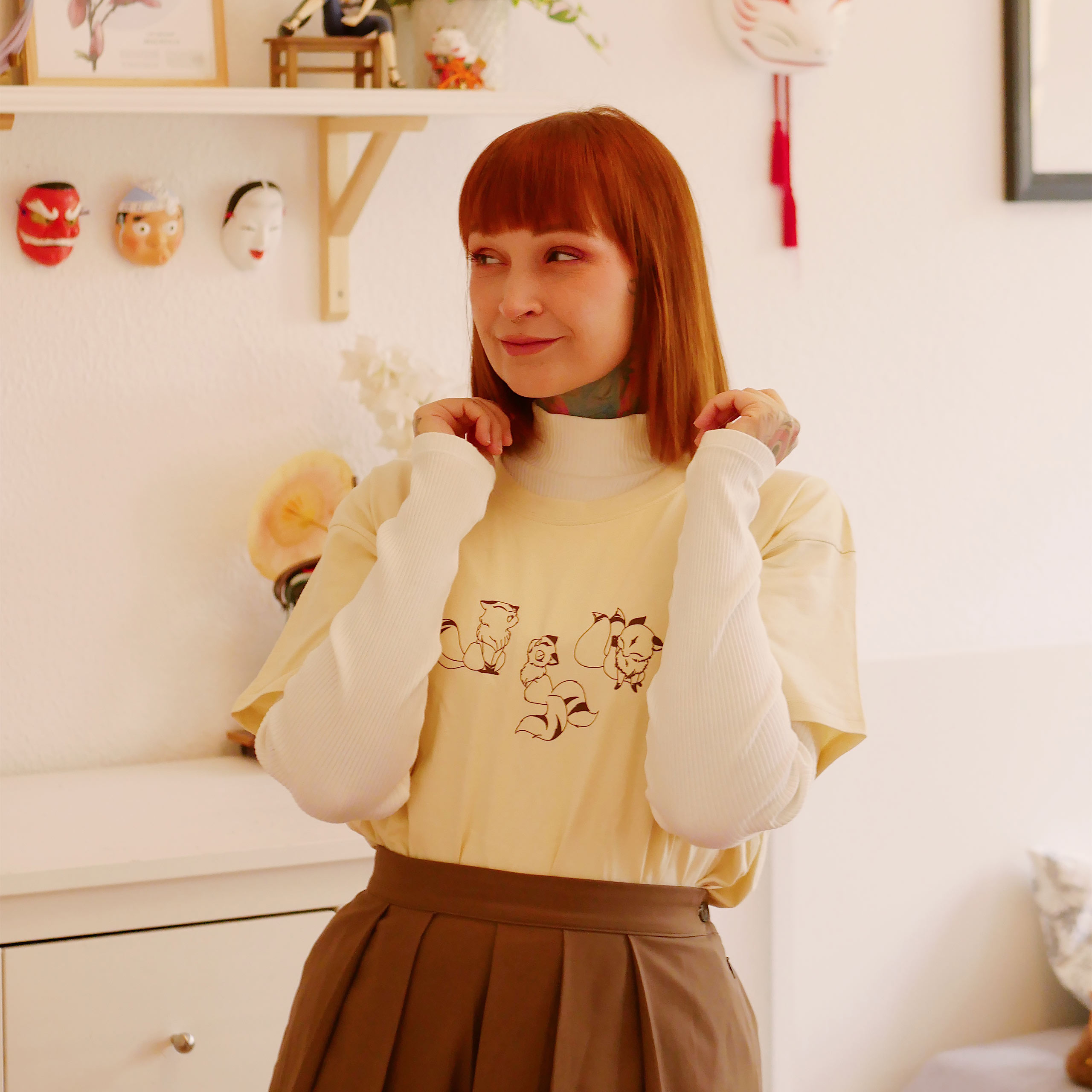 T-shirt Kirara pour les fans d'Inu Yasha