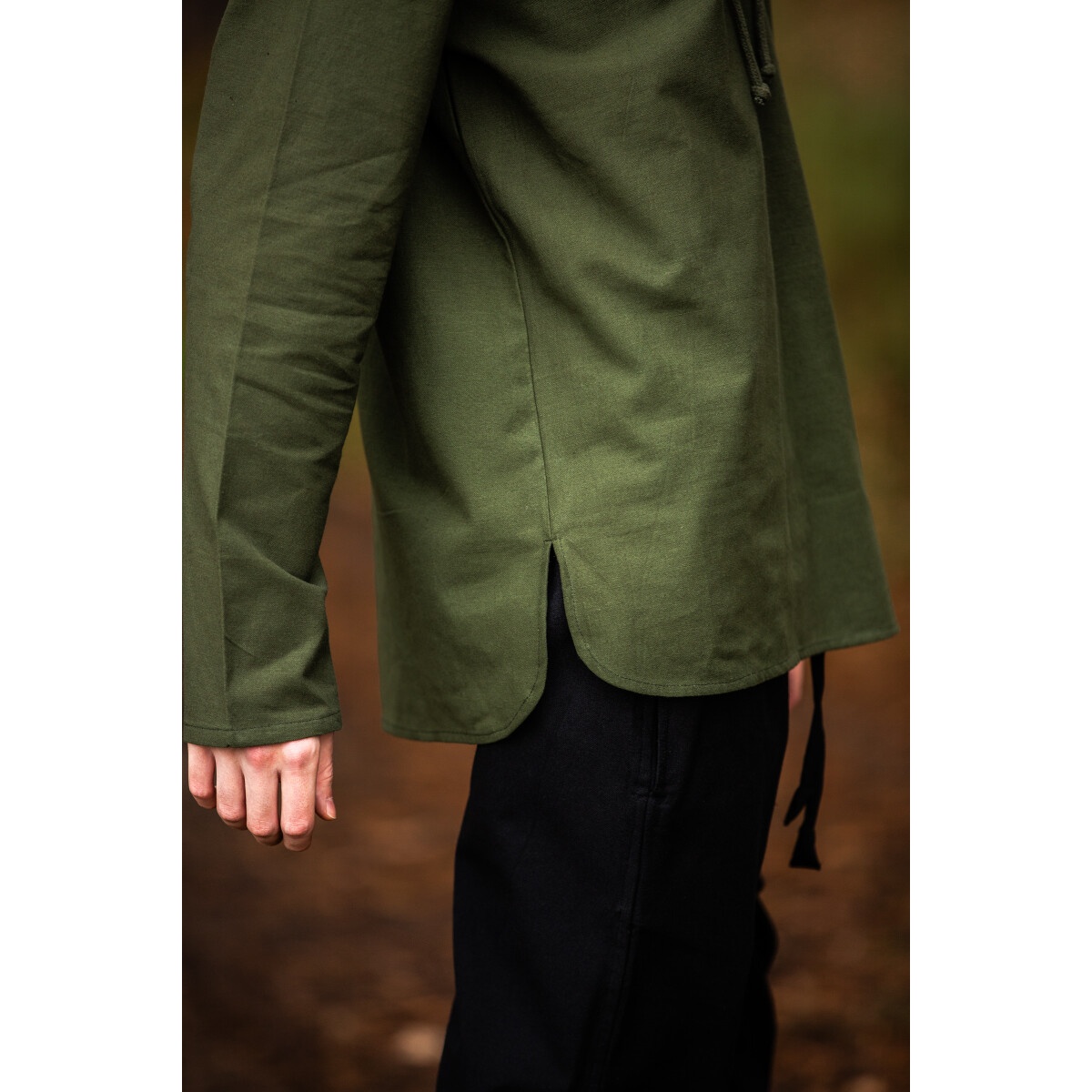 Camisa medieval Otto verde