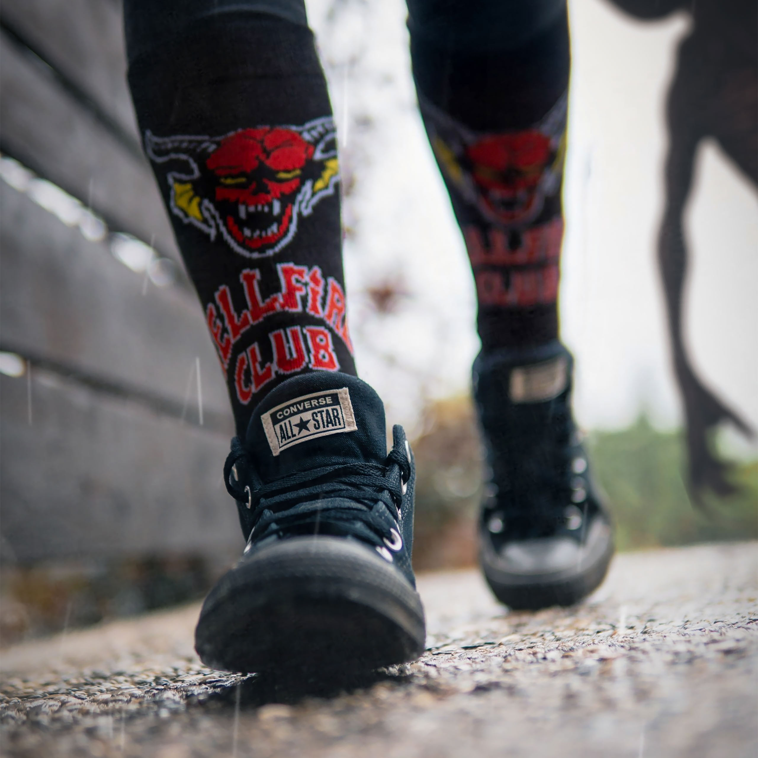 Stranger Things - Chaussettes Hellfire Club