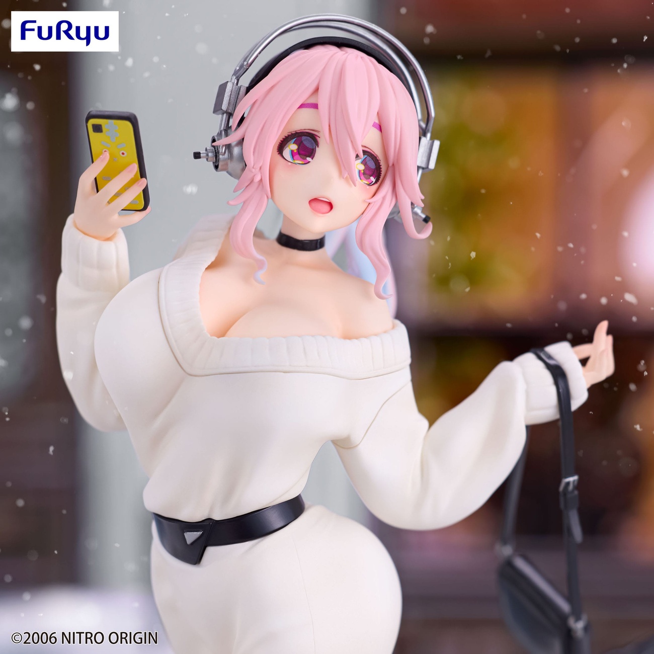 Super Sonico Trio-Try-iT Statue PVC Winter Memory Ver. 21 cm