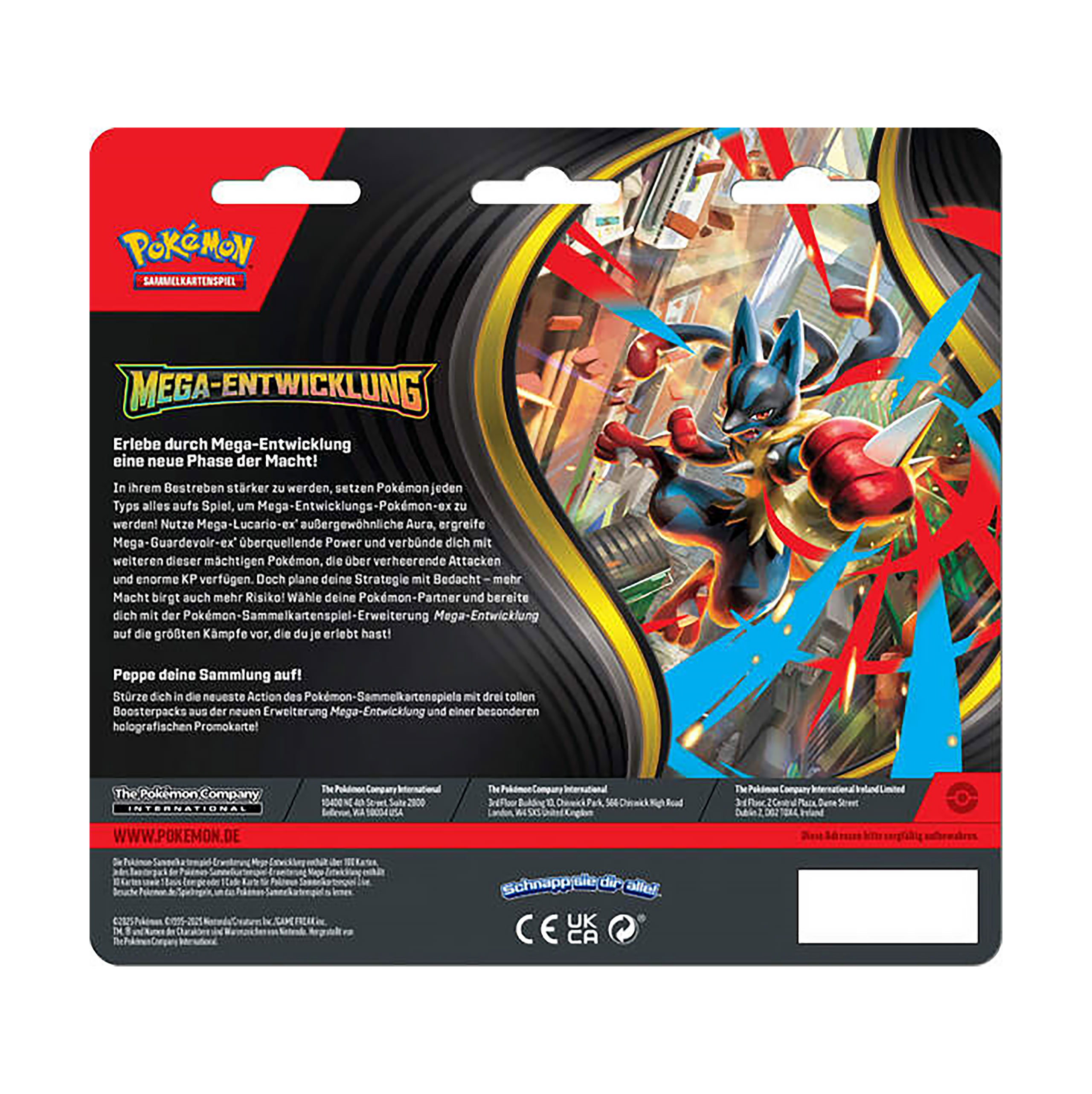Pokémon - Mega Evoluzione blister di carte collezionabili (versione tedesca)