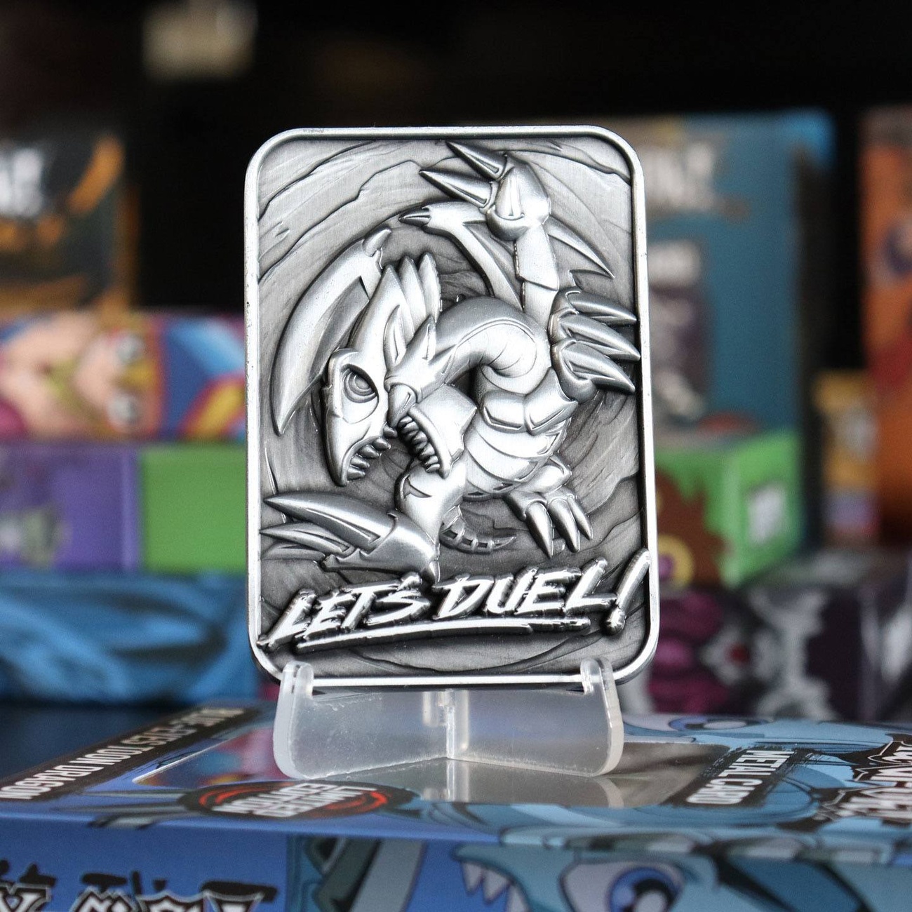 Yu-Gi-Oh! Carte réplique Blue Eyes Toon Dragon Édition Limitée