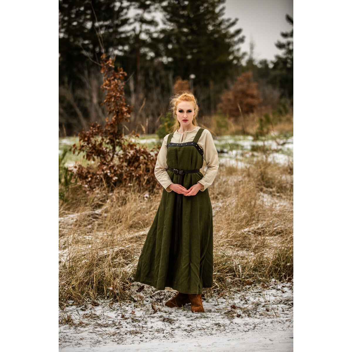 Medieval Viking Overdress Alena green