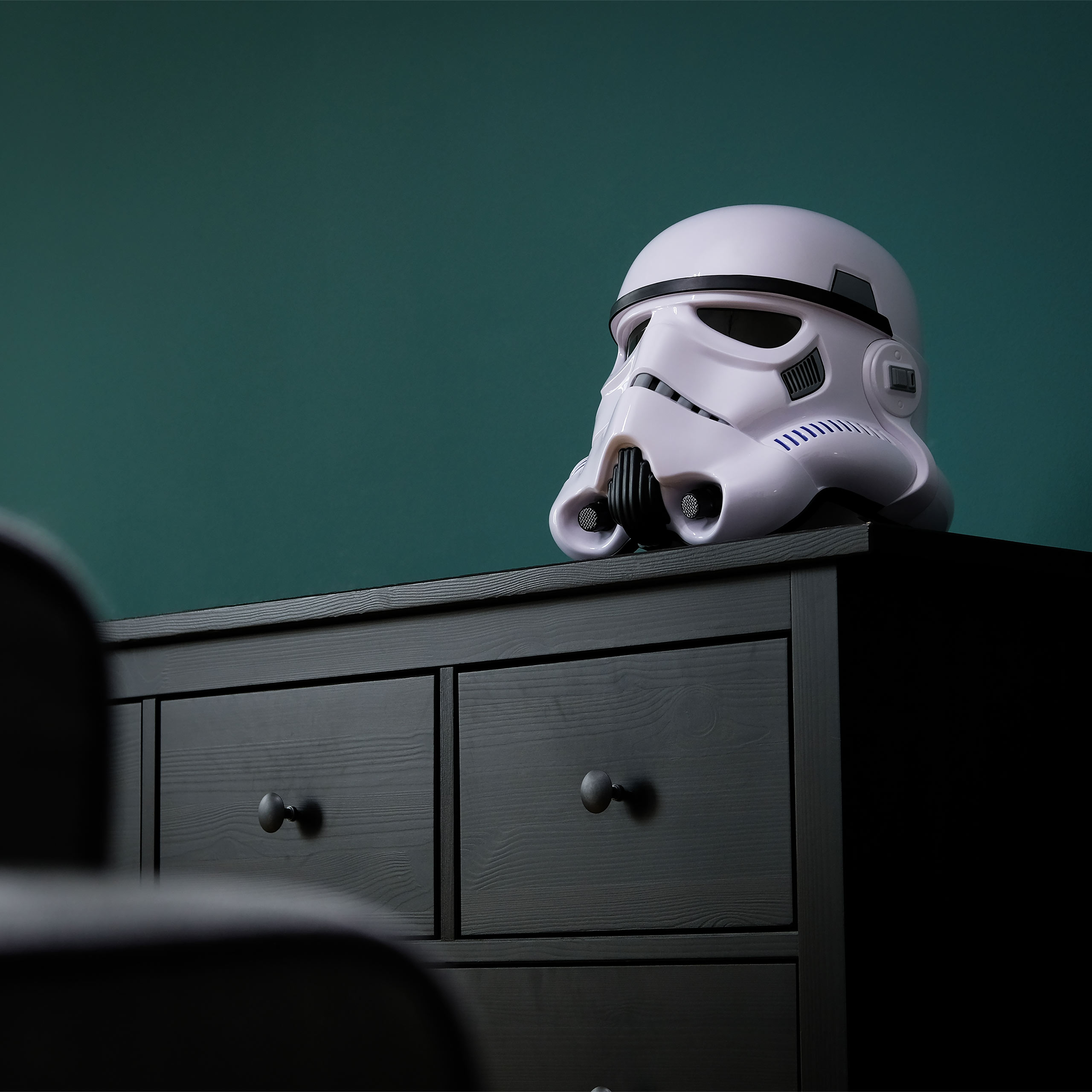 Star Wars - Casco de Stormtrooper con modificador de voz