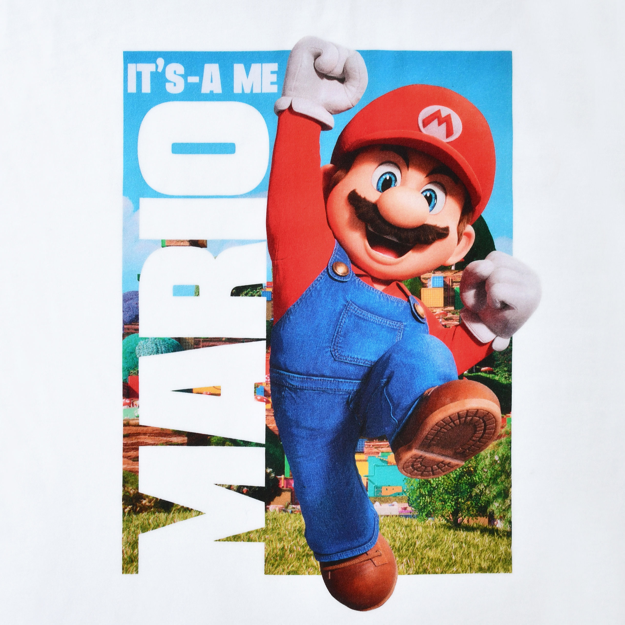 Super Mario - It's A Me Mario T-Shirt White