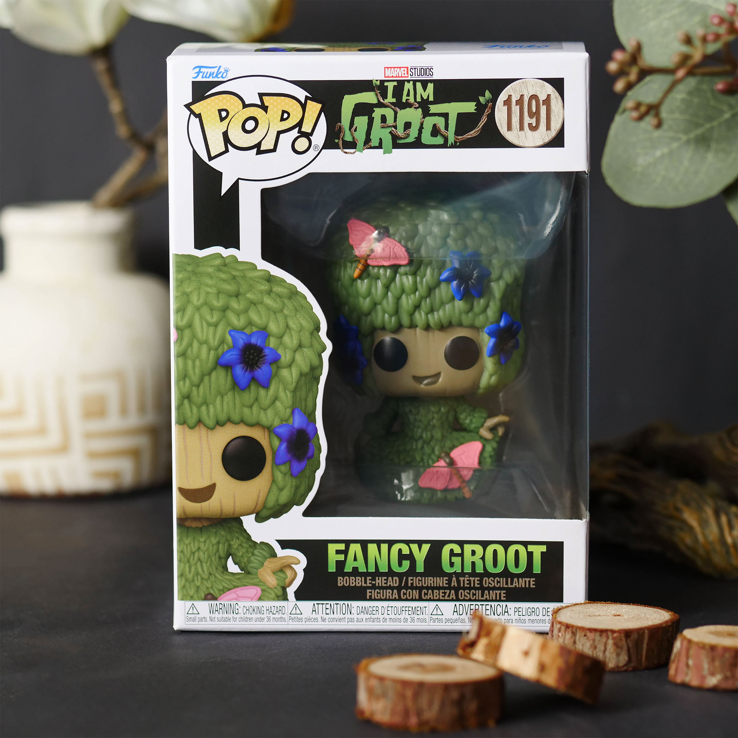 I Am Groot - Fancy Groot Funko Pop Wackelkopf-Figur