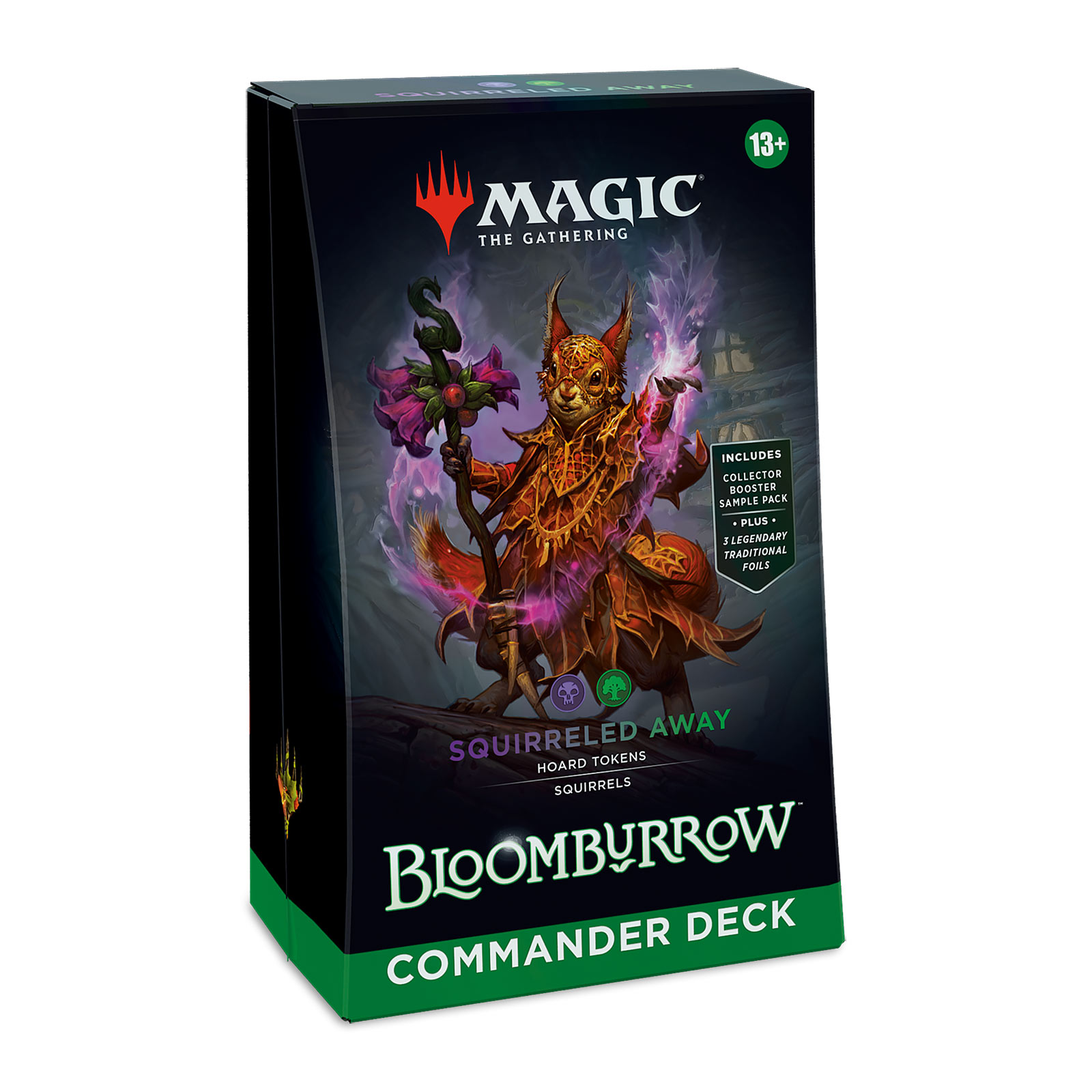 Bloomburrow - Squirreled Away Commander Deck - Magic The Gathering