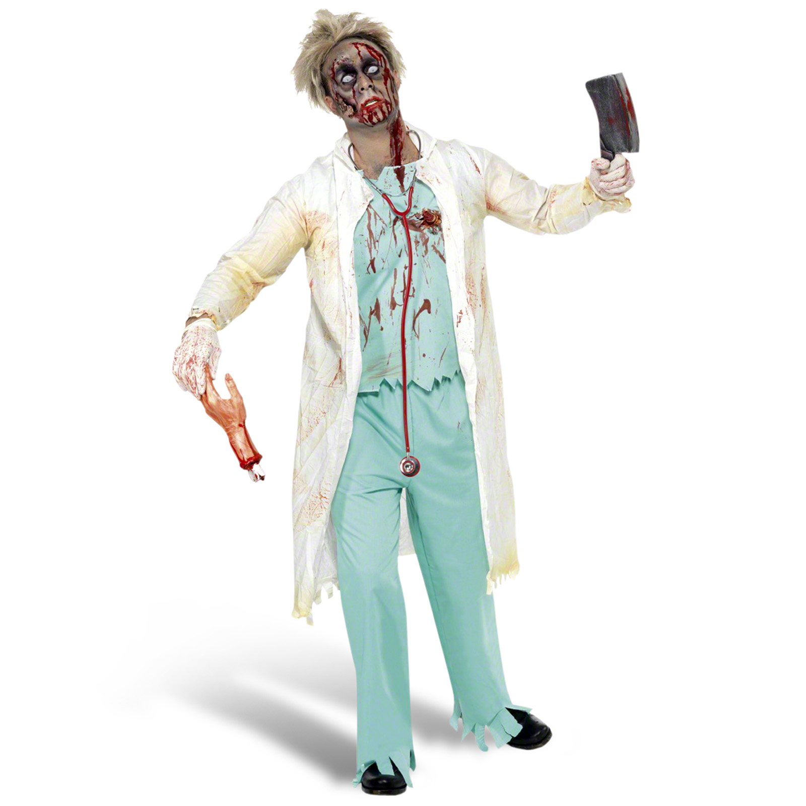 Zombie Doctor Costume Men