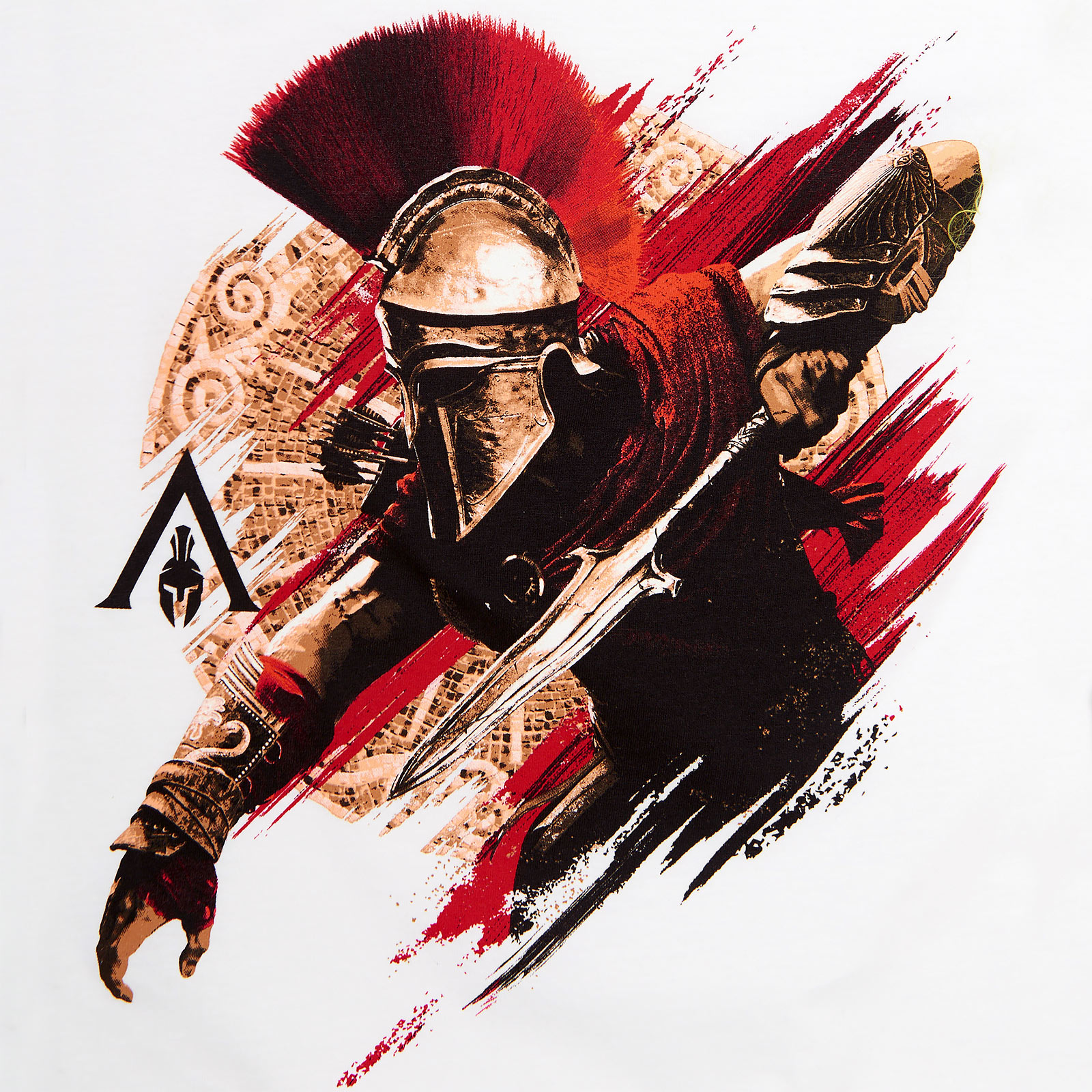Assassins Creed - T-shirt Alexios Armour blanc