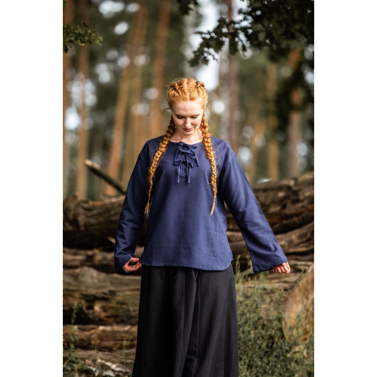 Medieval Blouse Tilda blue
