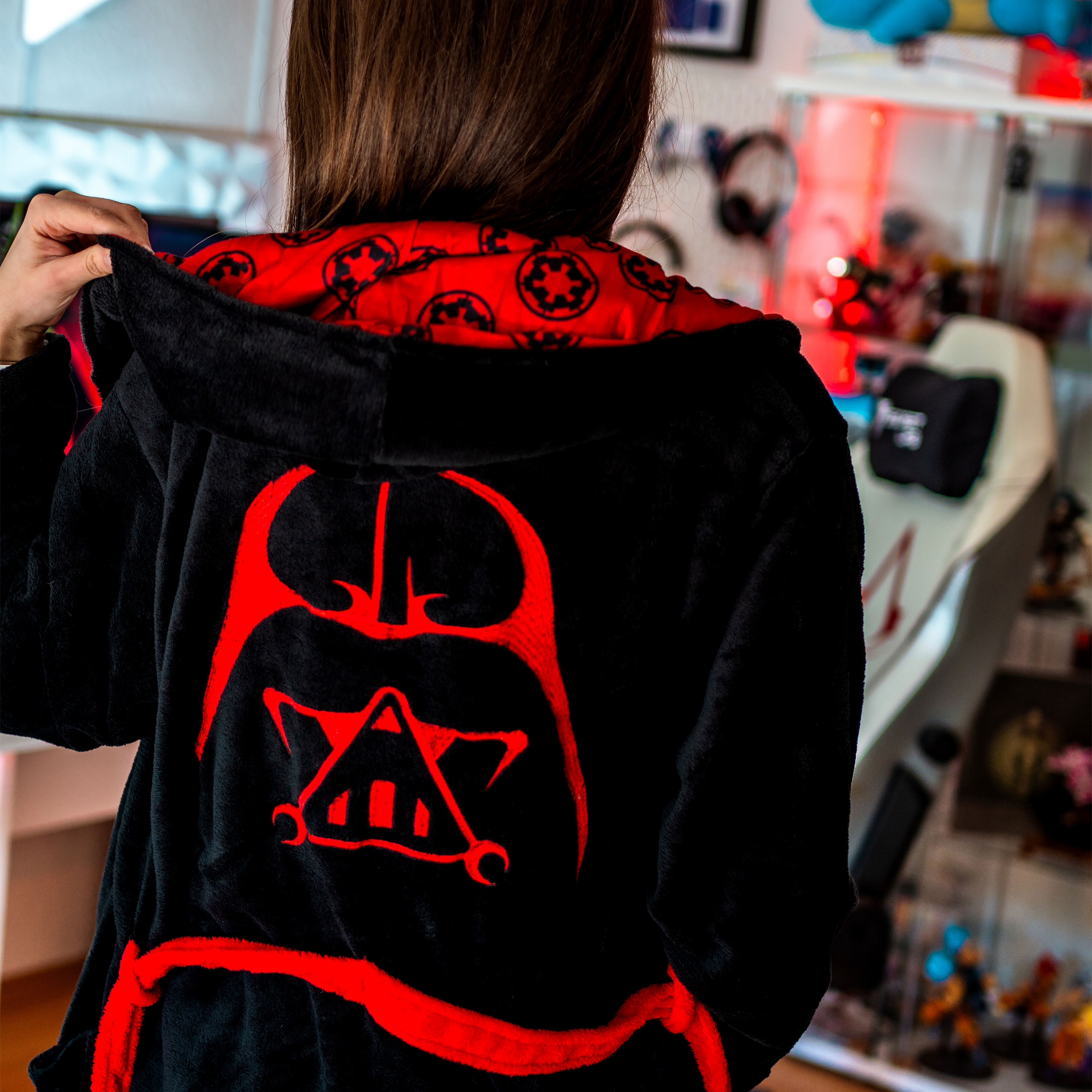 Star Wars - Darth Vader Bathrobe Black-Red