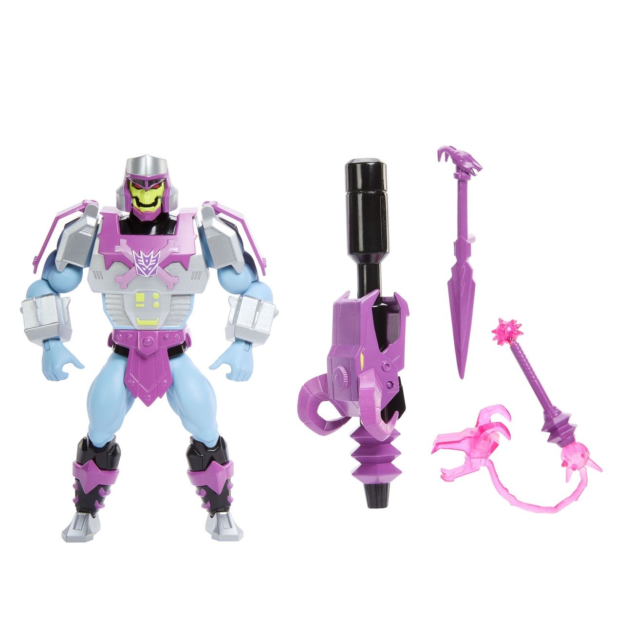 Masters of the Universe x Transformers actiefiguur Megatron Armor Skeletor heo European Exclusive 14 cm