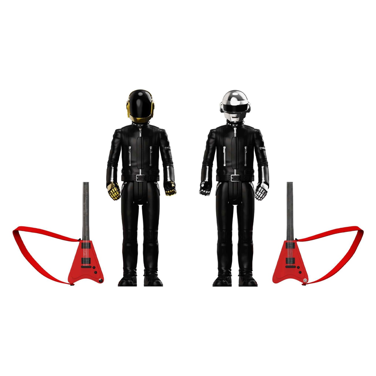 Daft Punk Figurines d’action ReAction Pack de 2 Wave 01 Human After All 10 cm
