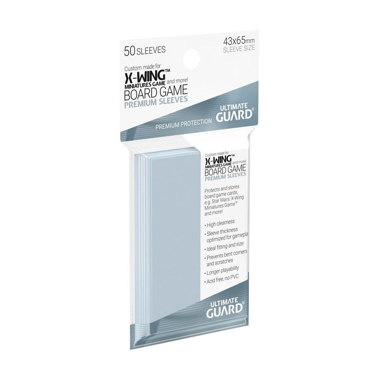 Ultimate Guard Board Game Sleeves (50) – X-Wing Miniatures Game