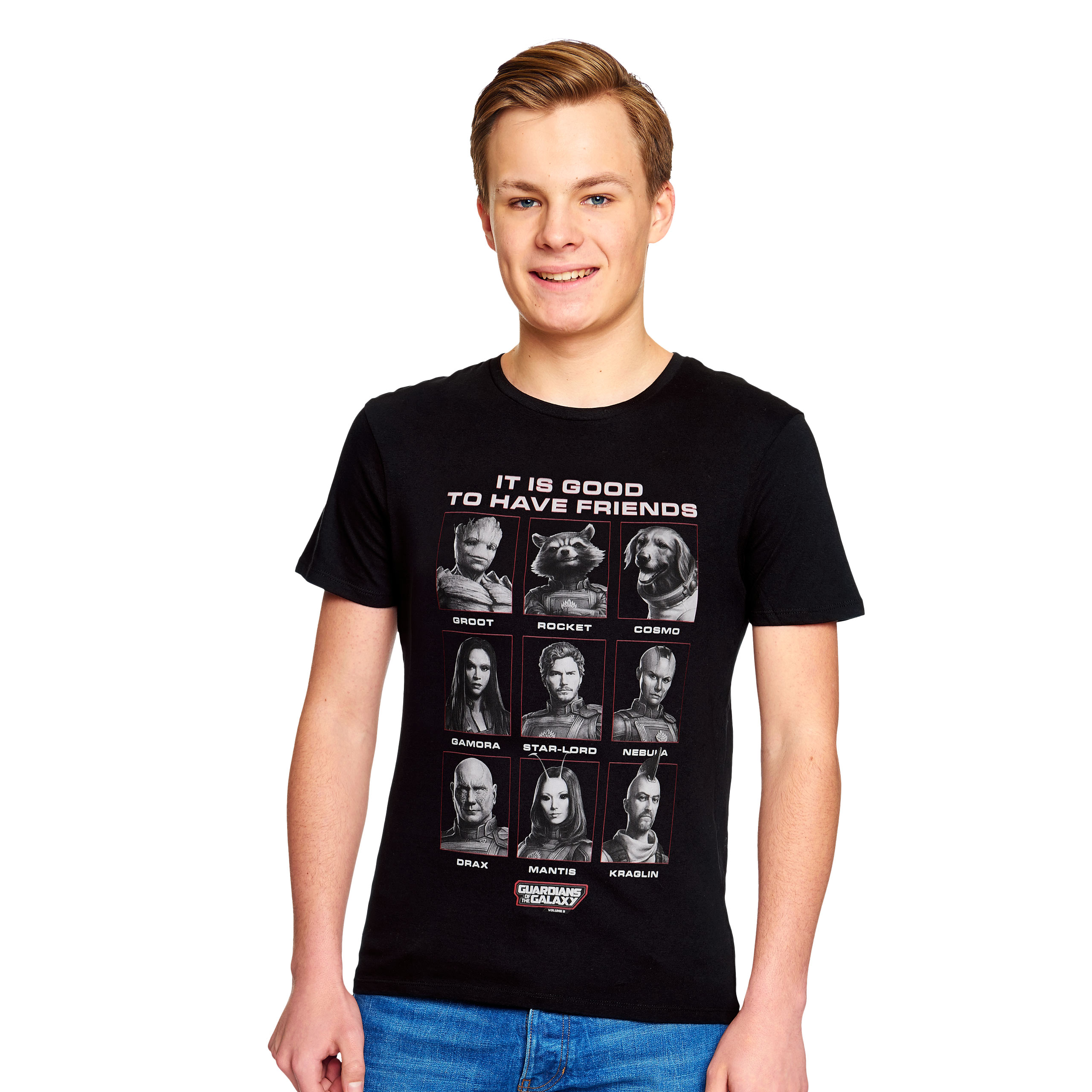 Guardians of the Galaxy - Good Friends T-Shirt schwarz