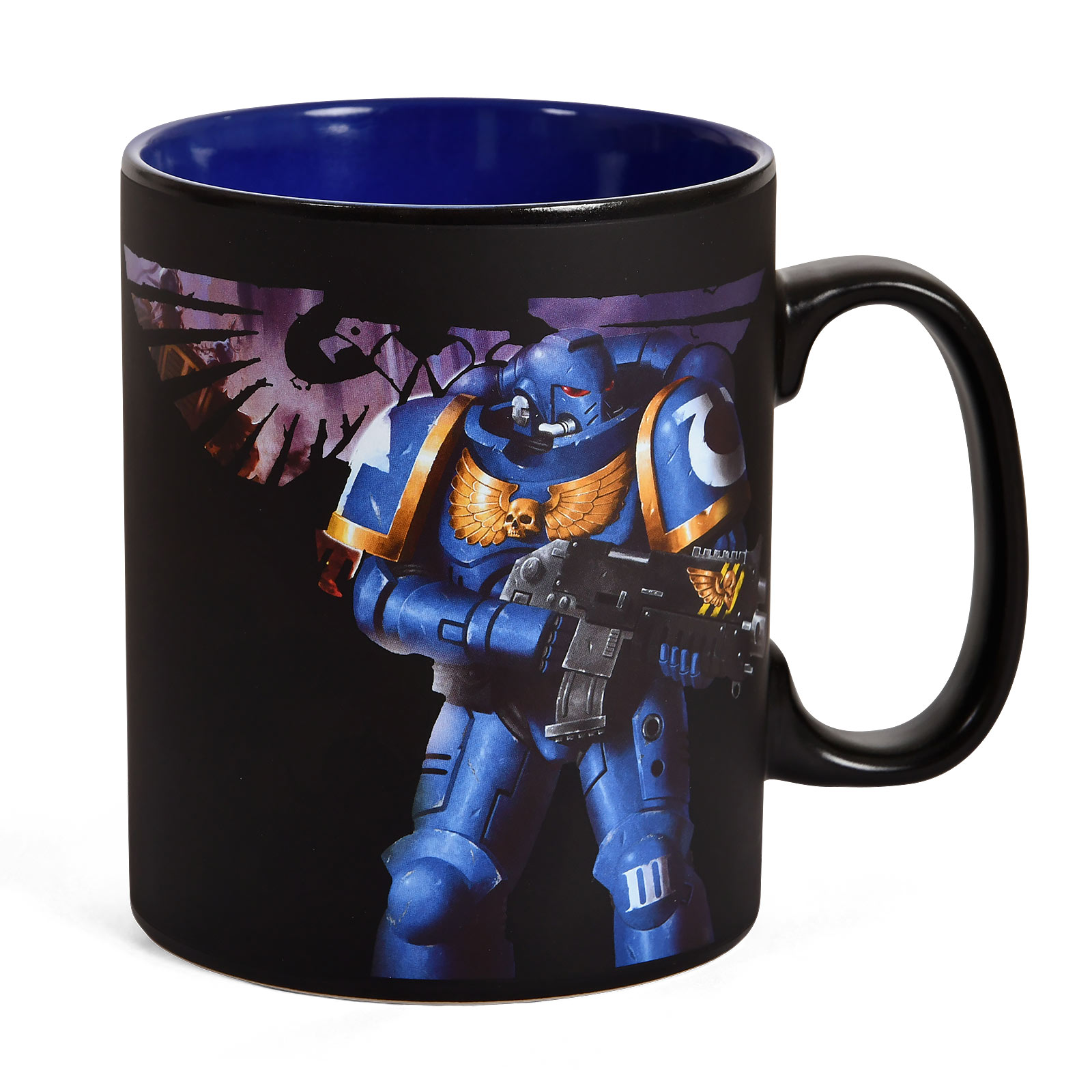 Warhammer 40K - Ultramarines & Black Legion Thermo-effect Mug