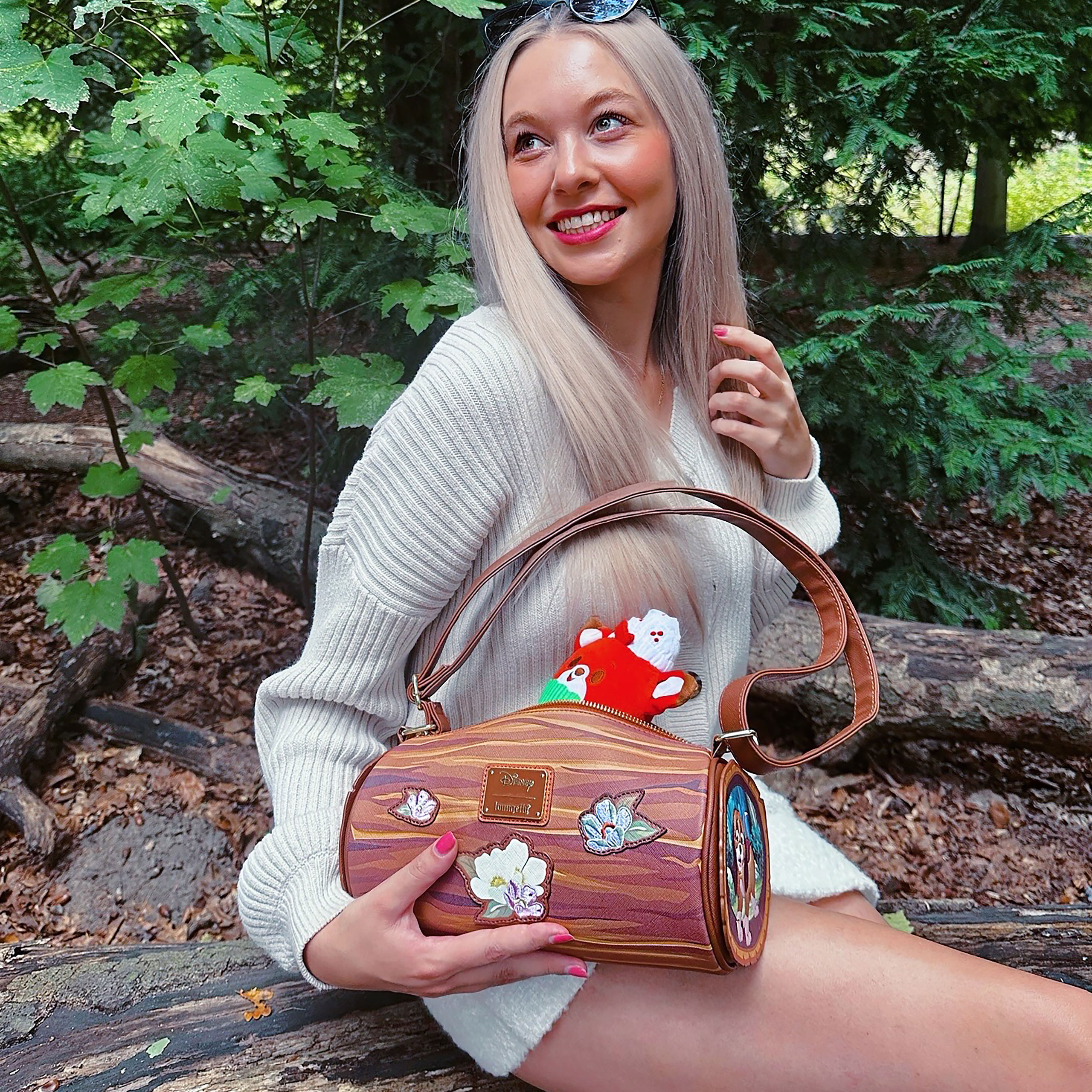 Tod y Toby - Bolso cruzado Flower