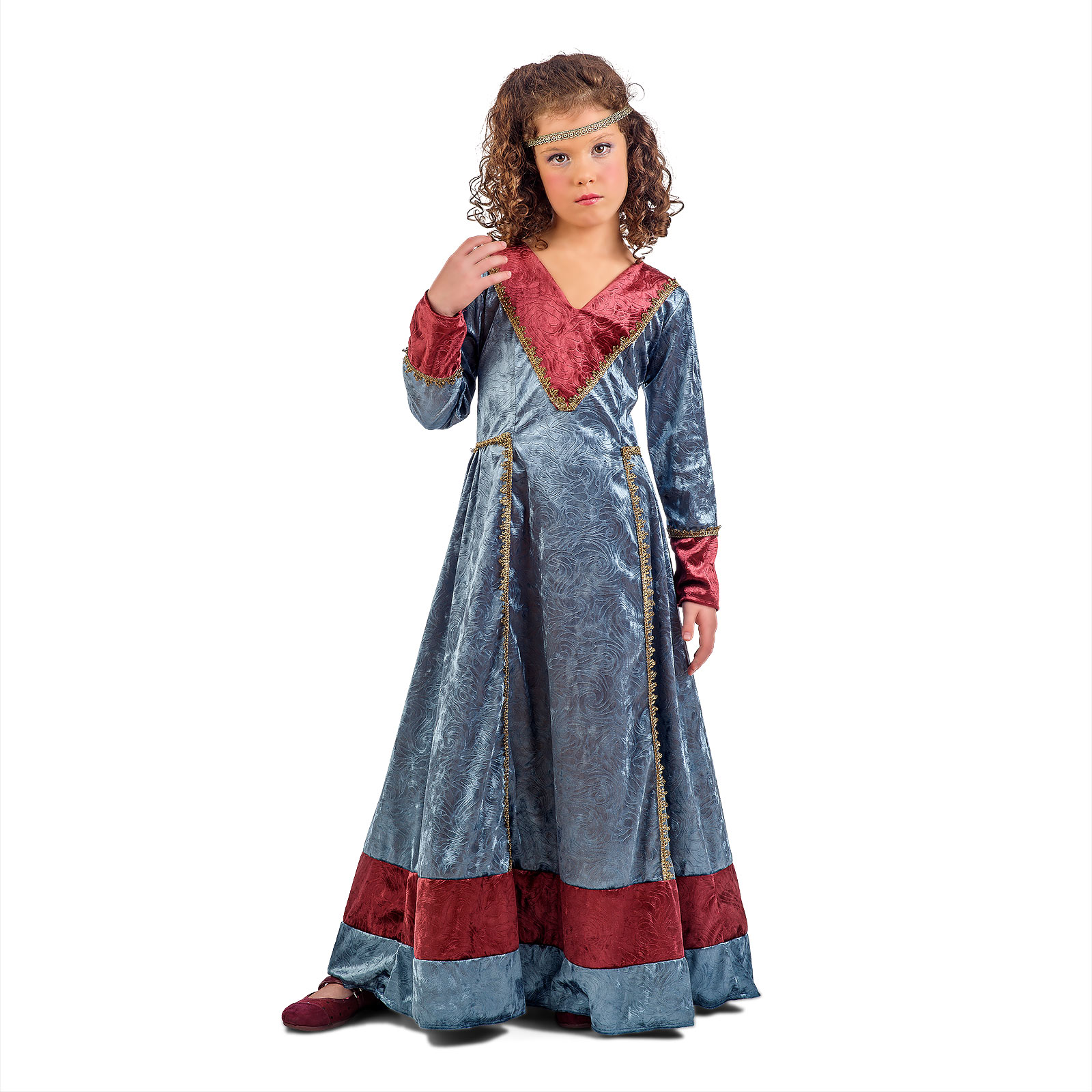 Noble Dame Médiévale - Costume d'Enfant