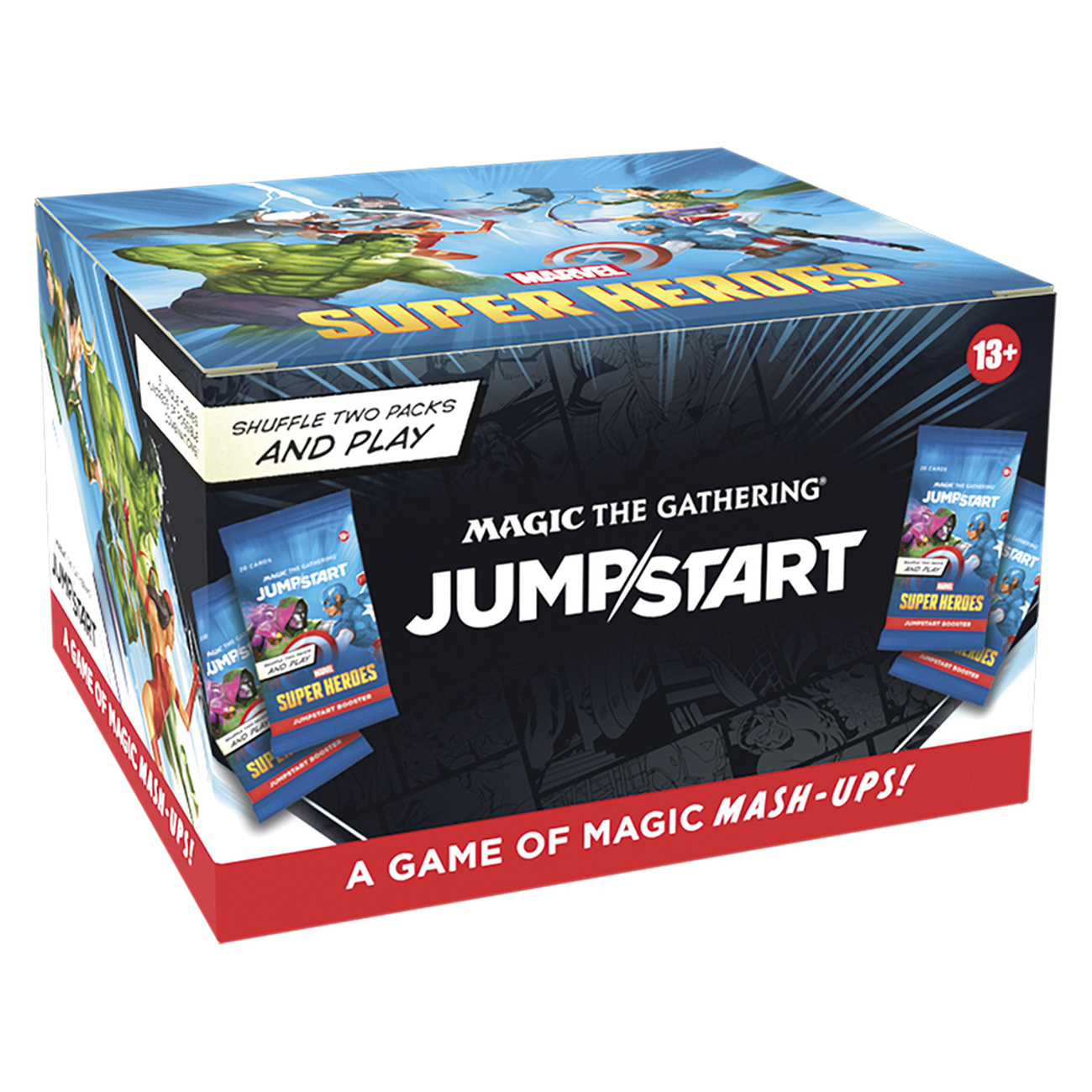 Marvel Super Heroes Jumpstart Booster angielska wersja – Display Magic: The Gathering
