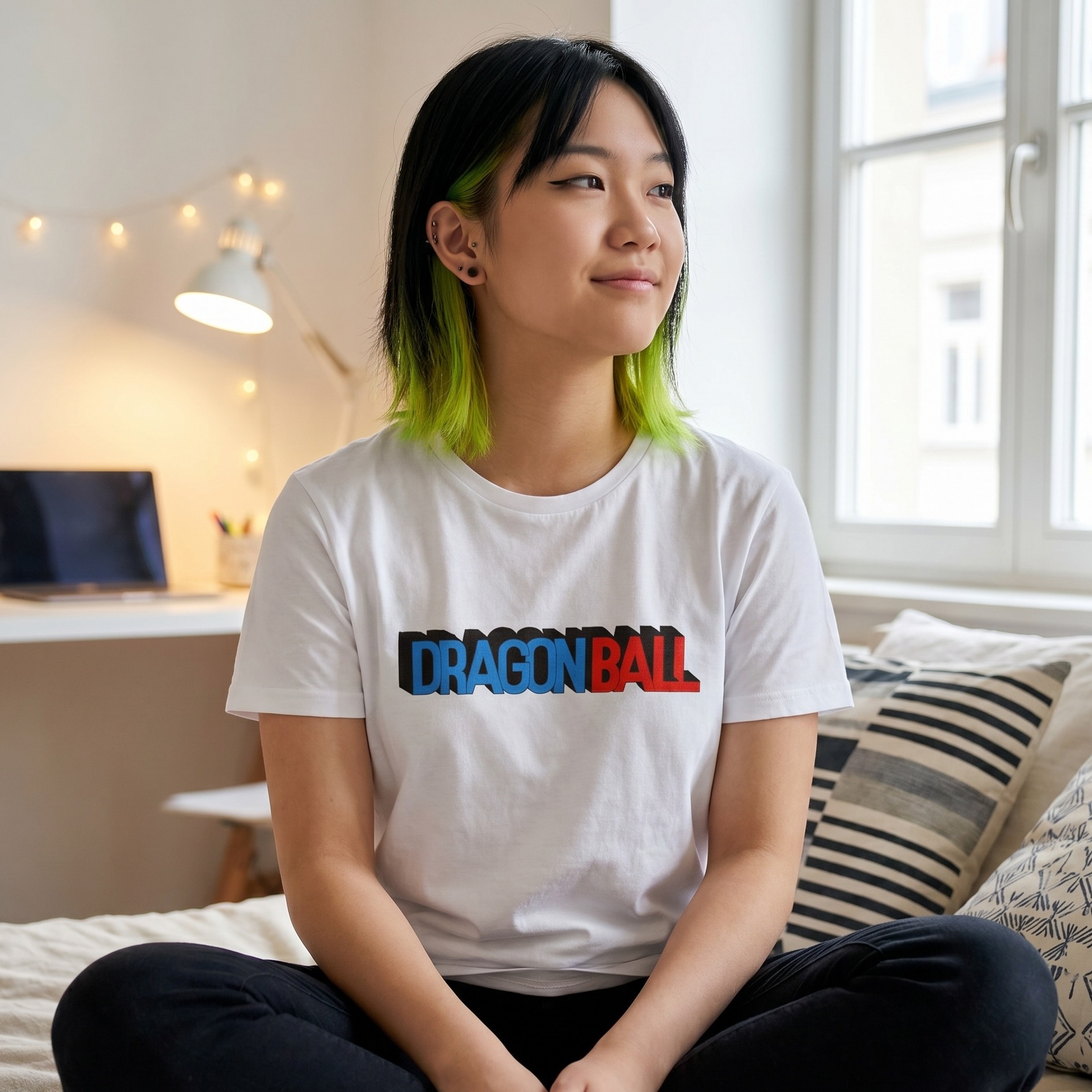 Dragon Ball - T-shirt bianca di Shenlong