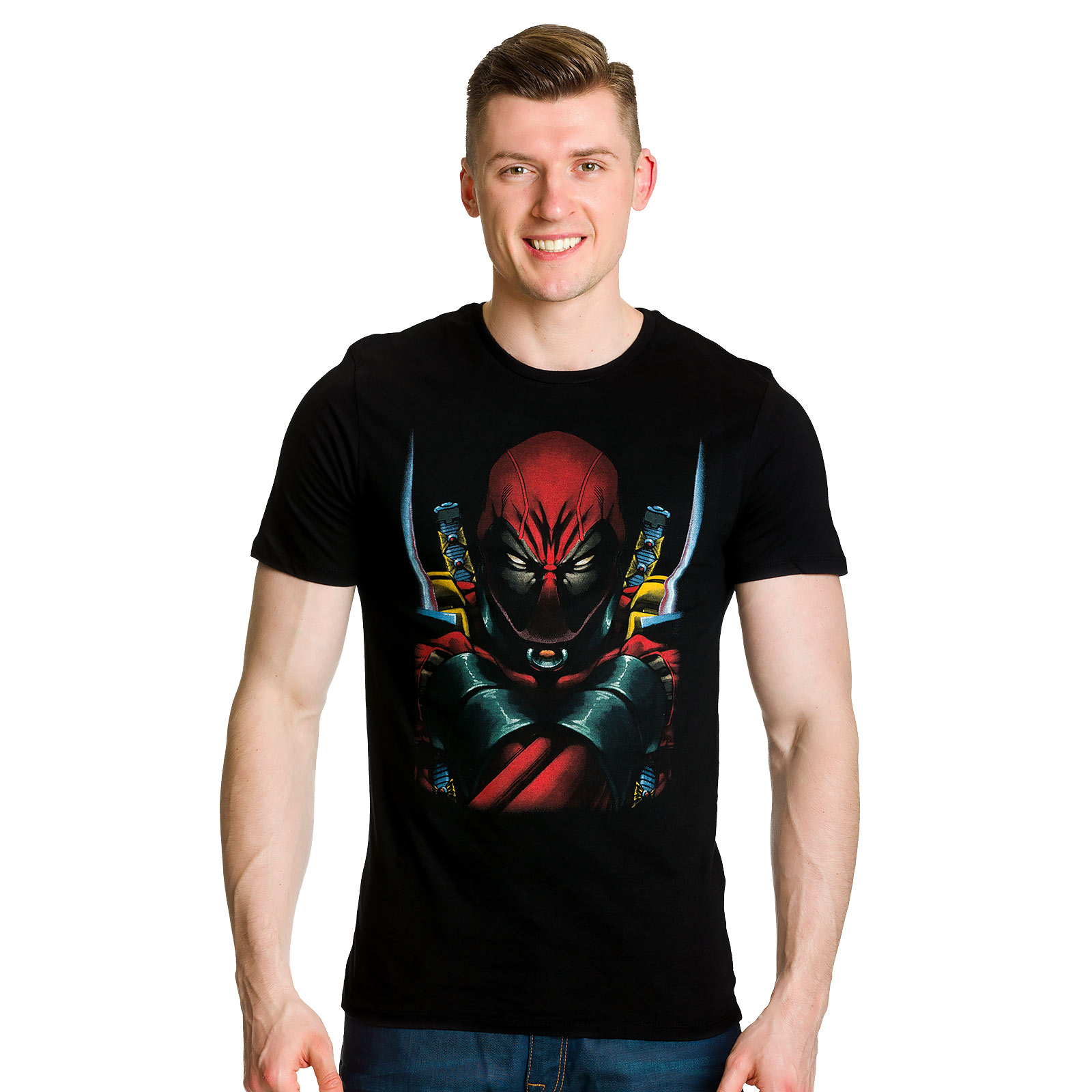 Deadpool - T-shirt Marvel noir