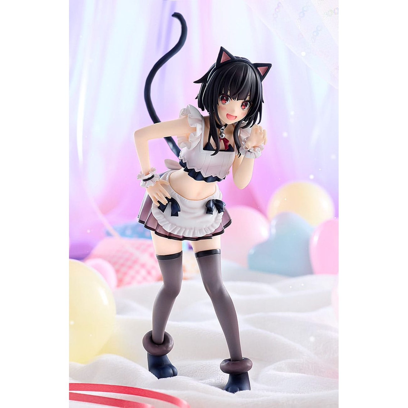 Konosuba: God's Blessing on This Wonderful World! Statue PVC Megumin : Light Novel Catgirl Maid Ver. 16 cm